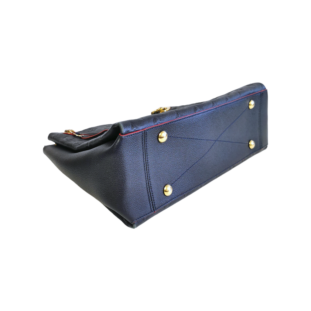 Louis Vuitton Surene mm Marine Rouge Monogram, emptied
