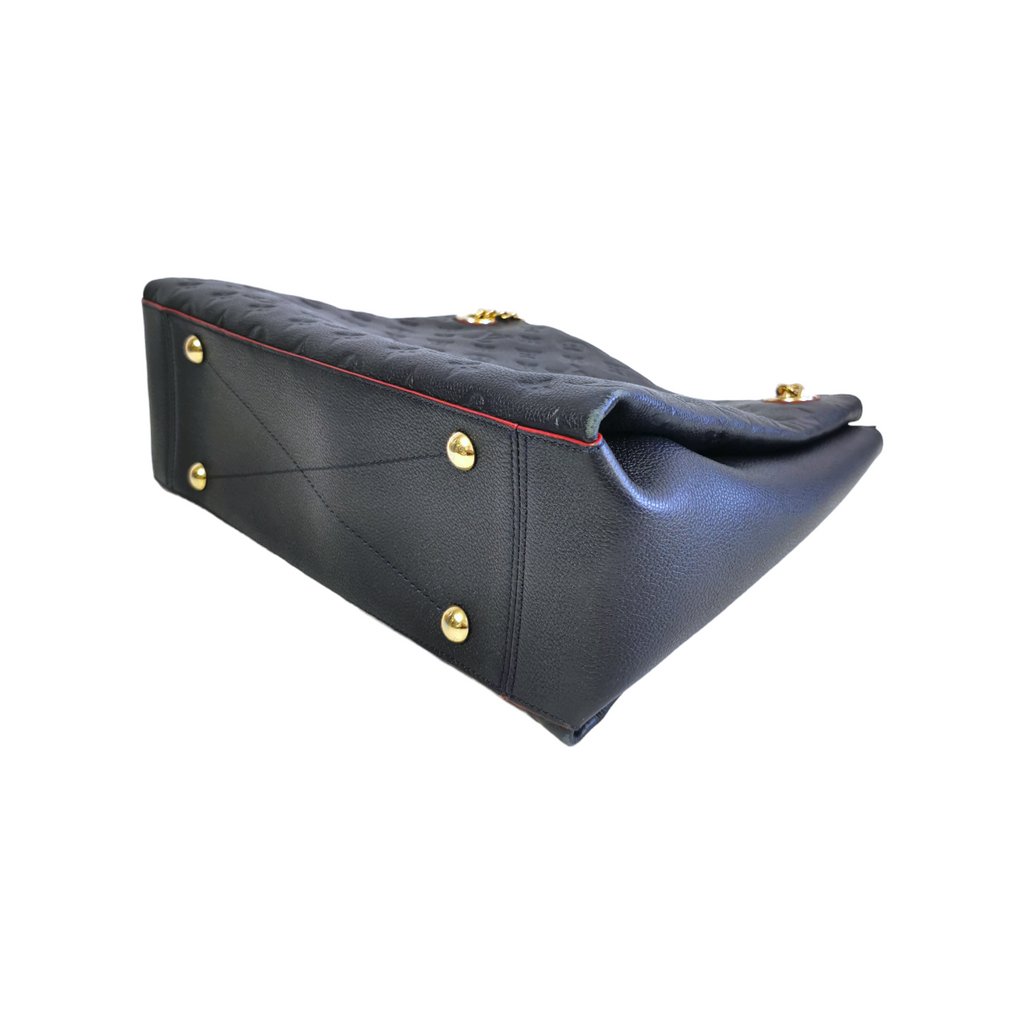 Louis Vuitton Surene MM Marine Rouge Monogram Empreinte