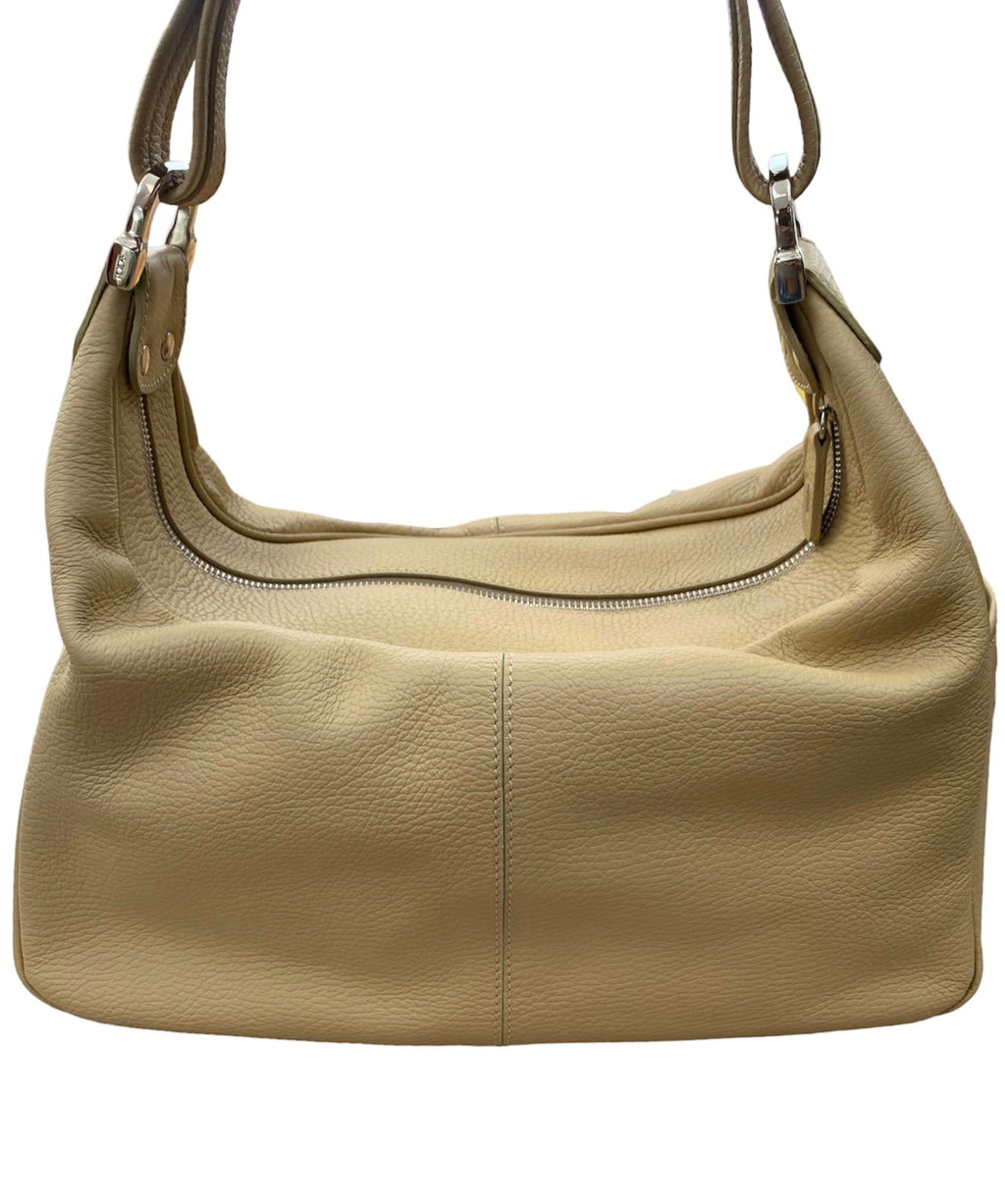 Todds Beige Leather Handbag