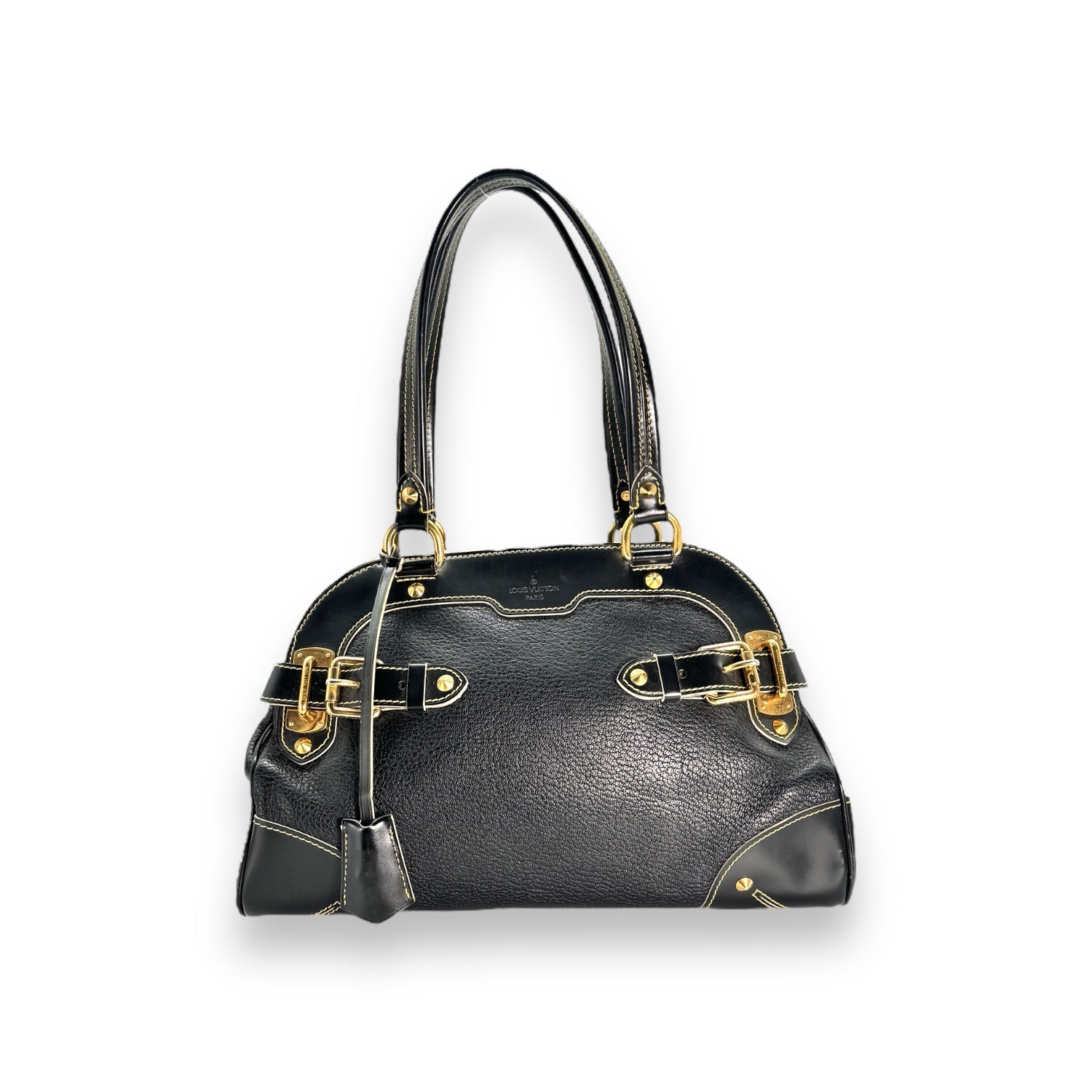 Louis Vuitton 2008 Black Suhali Le Radieux Satchel Bag