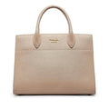 Prada Saffiano & City Calf Bibliotheque Bag (SHG-wE2mgA)