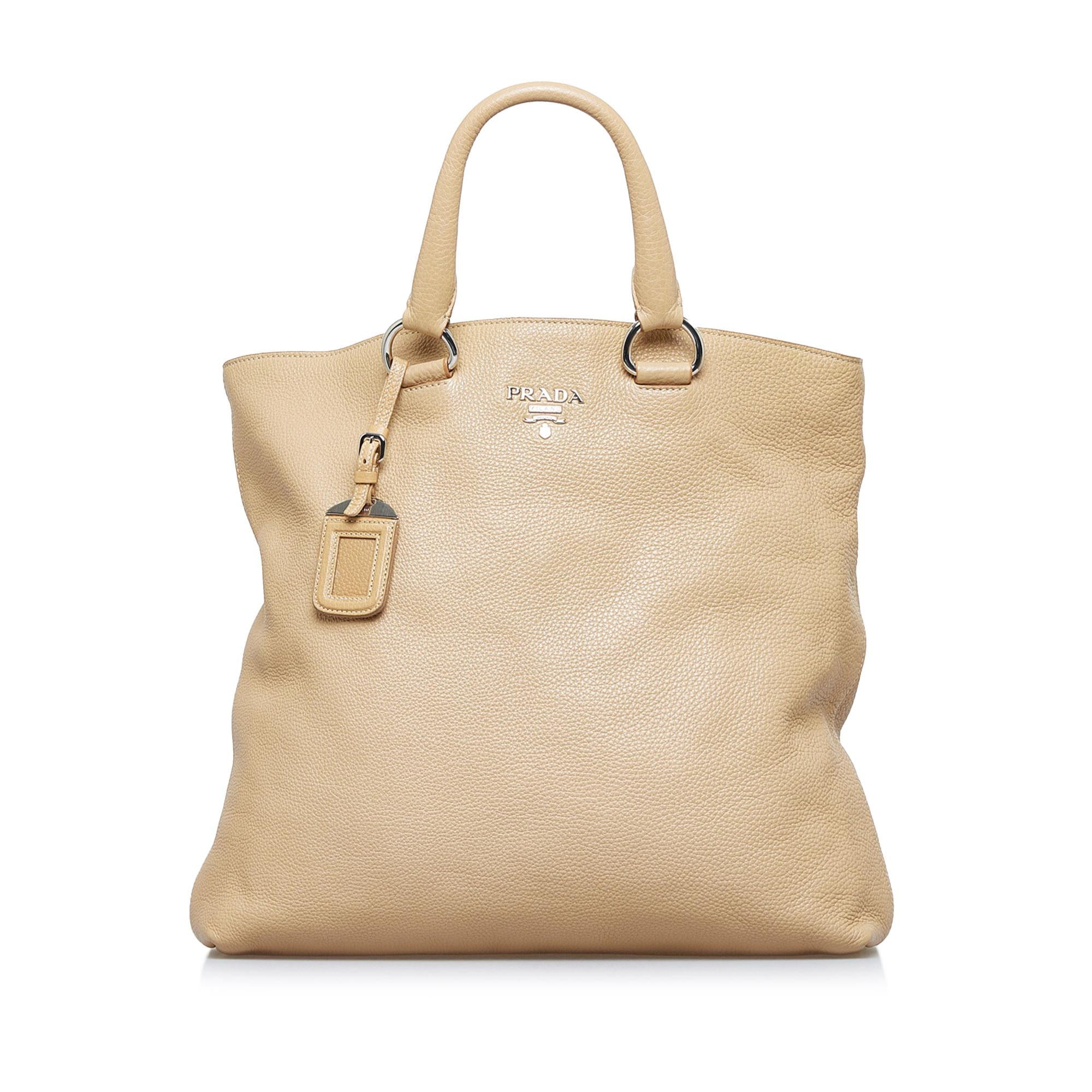 Prada Vitello Daino Satchel (SHG-KQP6jE)