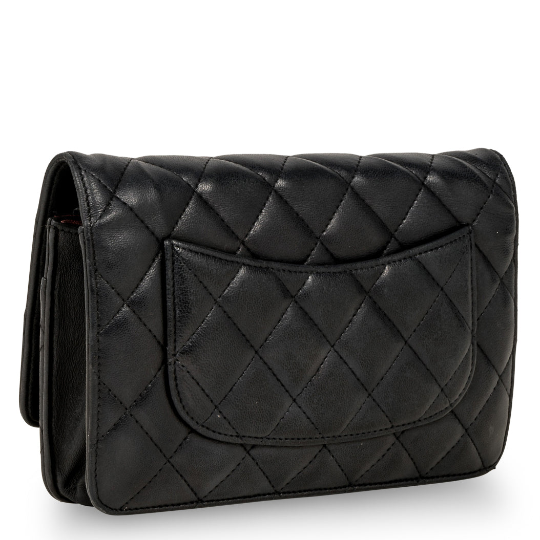 Classic Wallet on Chain - Lambskin