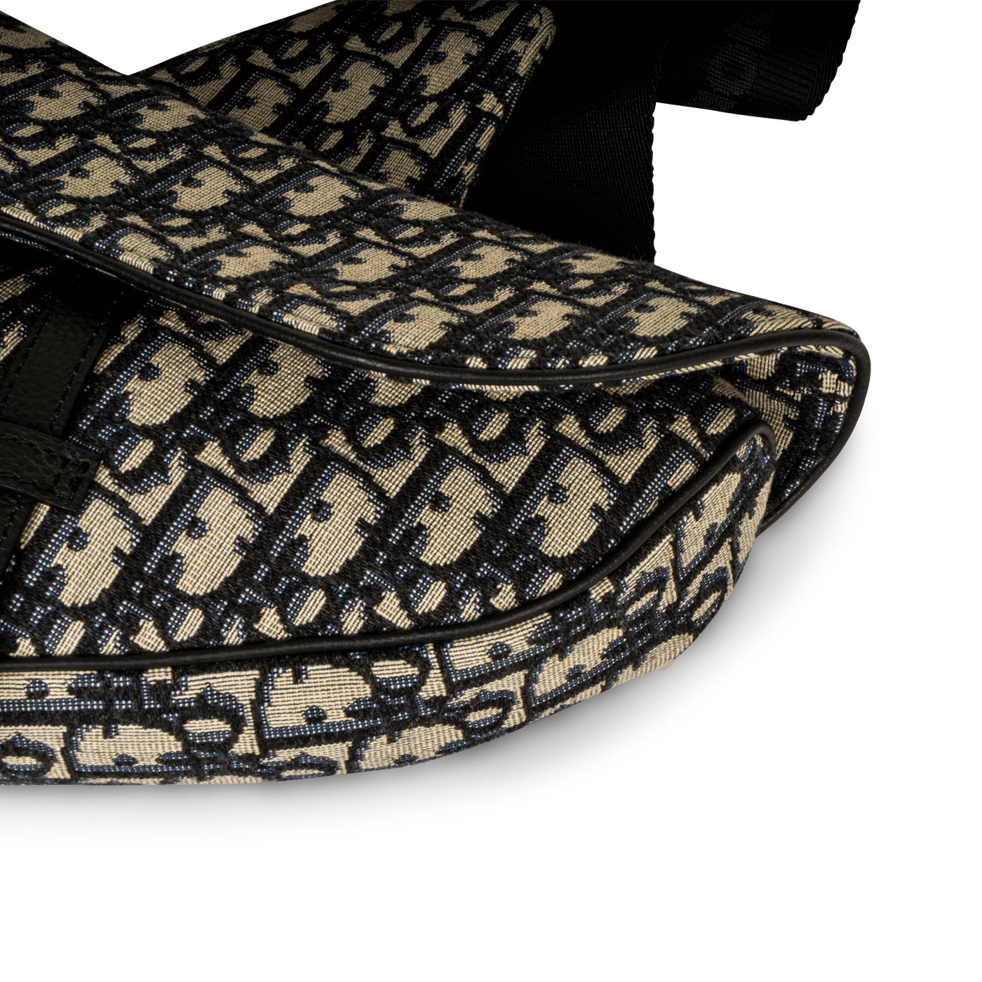 Mens Saddle Bag - Oblique Canvas