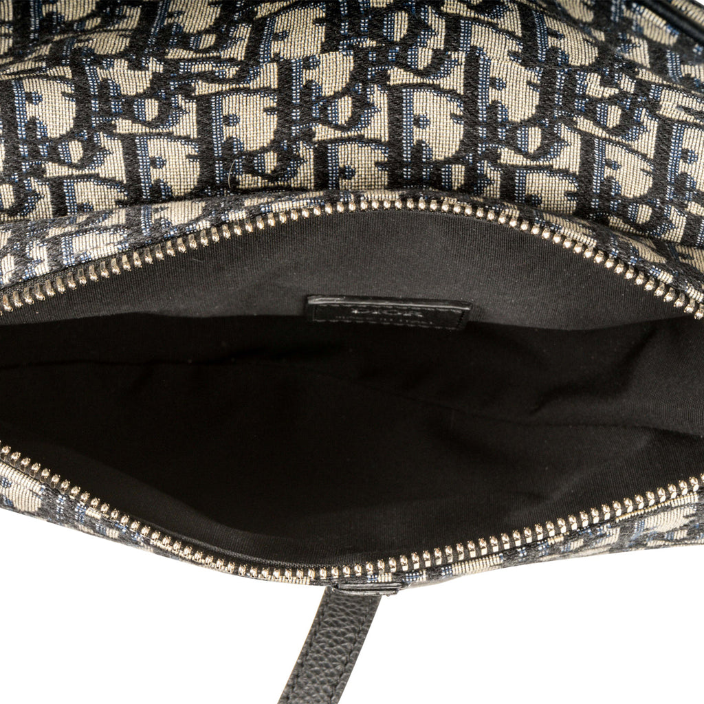 Mens Saddle Bag - Oblique Canvas
