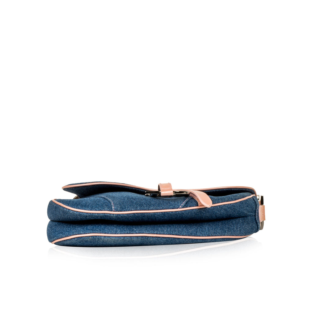 Vintage Saddle Bag - Denim