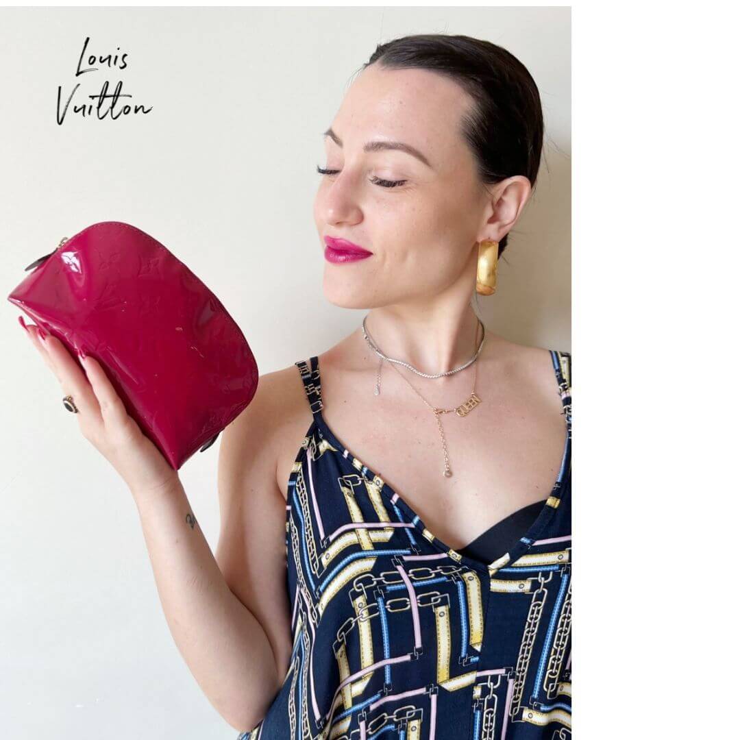 Pochette Lv vernis fragola