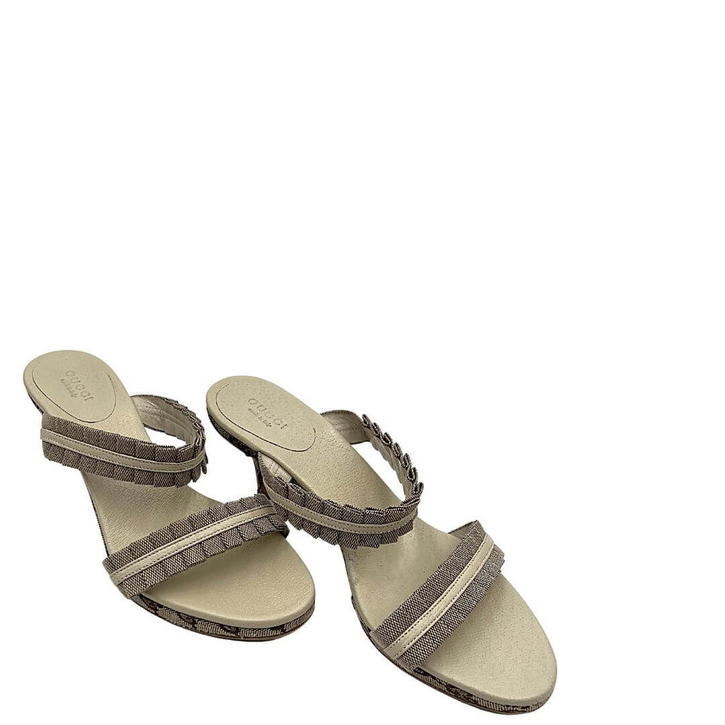 Sandalo Gucci GG Supreme 37