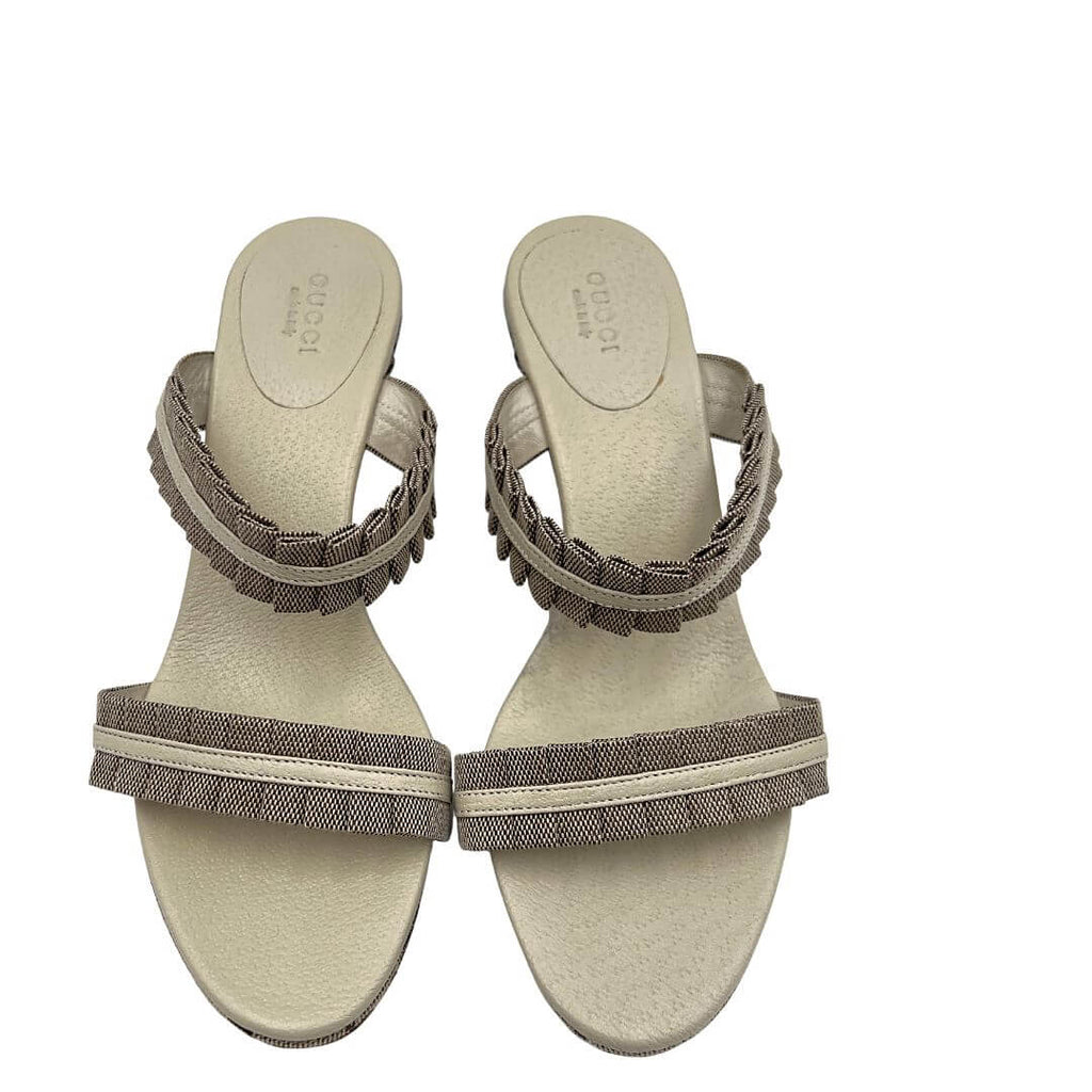 Sandalo Gucci GG Supreme 37