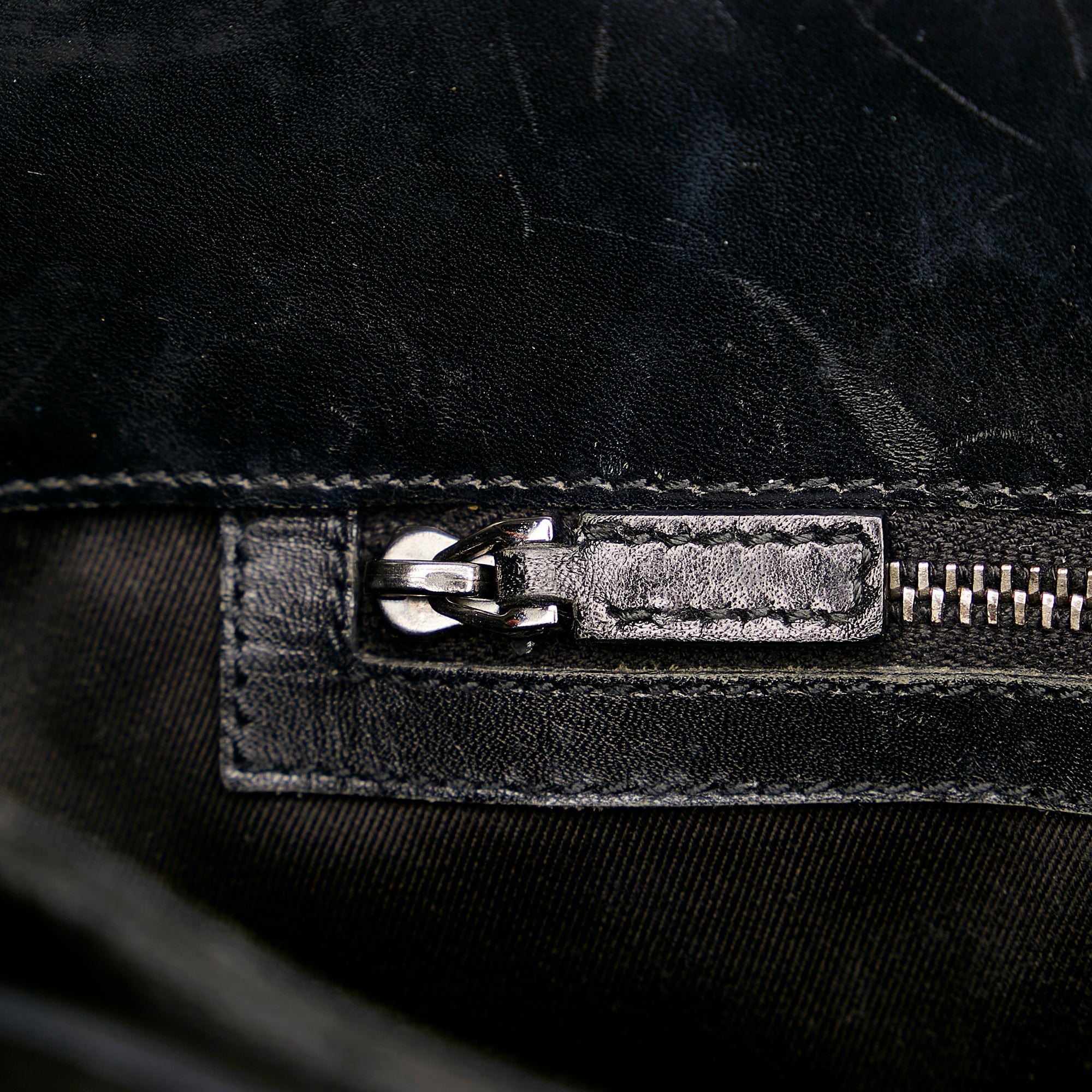 Black Gucci GG Canvas Belt Tote