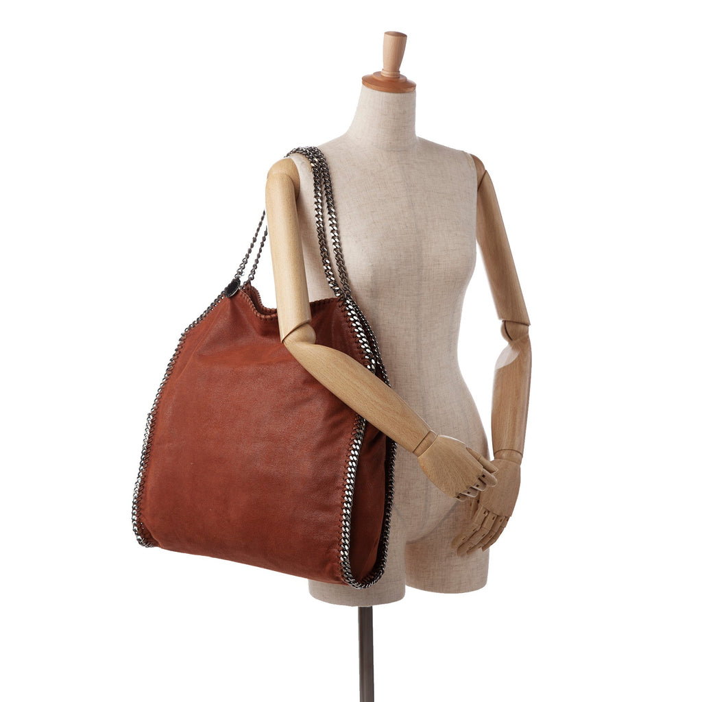Brown Stella McCartney Falabella Tote Bag