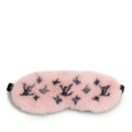 Pink Louis Vuitton Monogram Mink Eye Mask