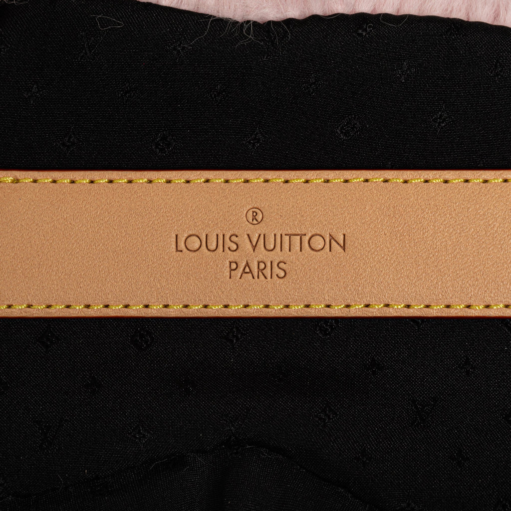 Pink Louis Vuitton Monogram Mink Eye Mask