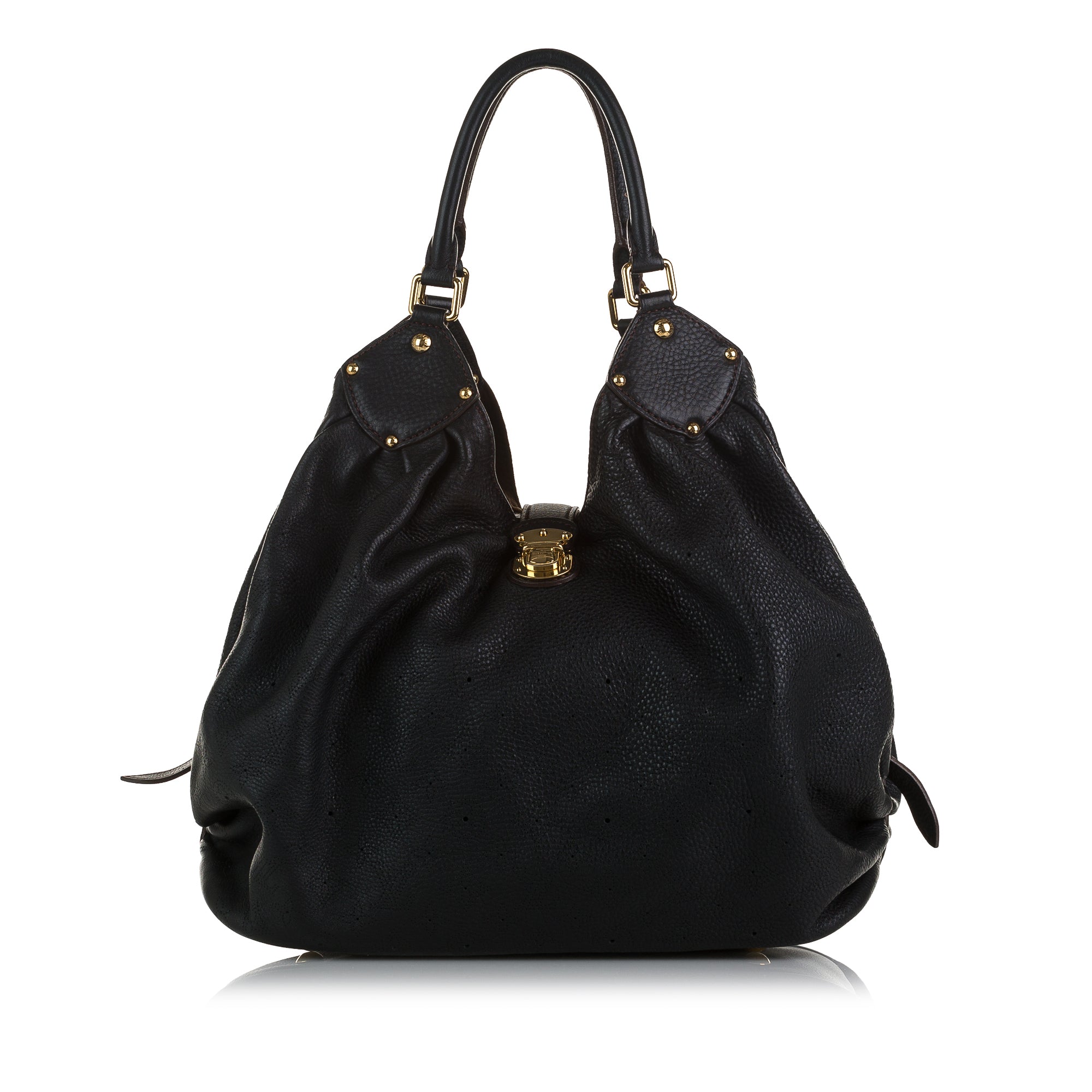 Louis Vuitton Mahina Shopper GM Black