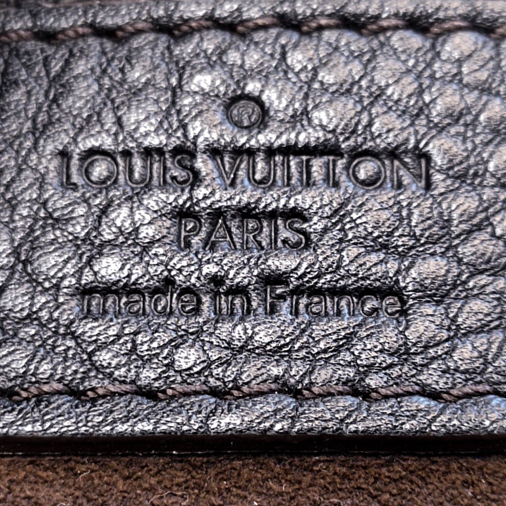 Louis Vuitton Mahina Shopper GM Black