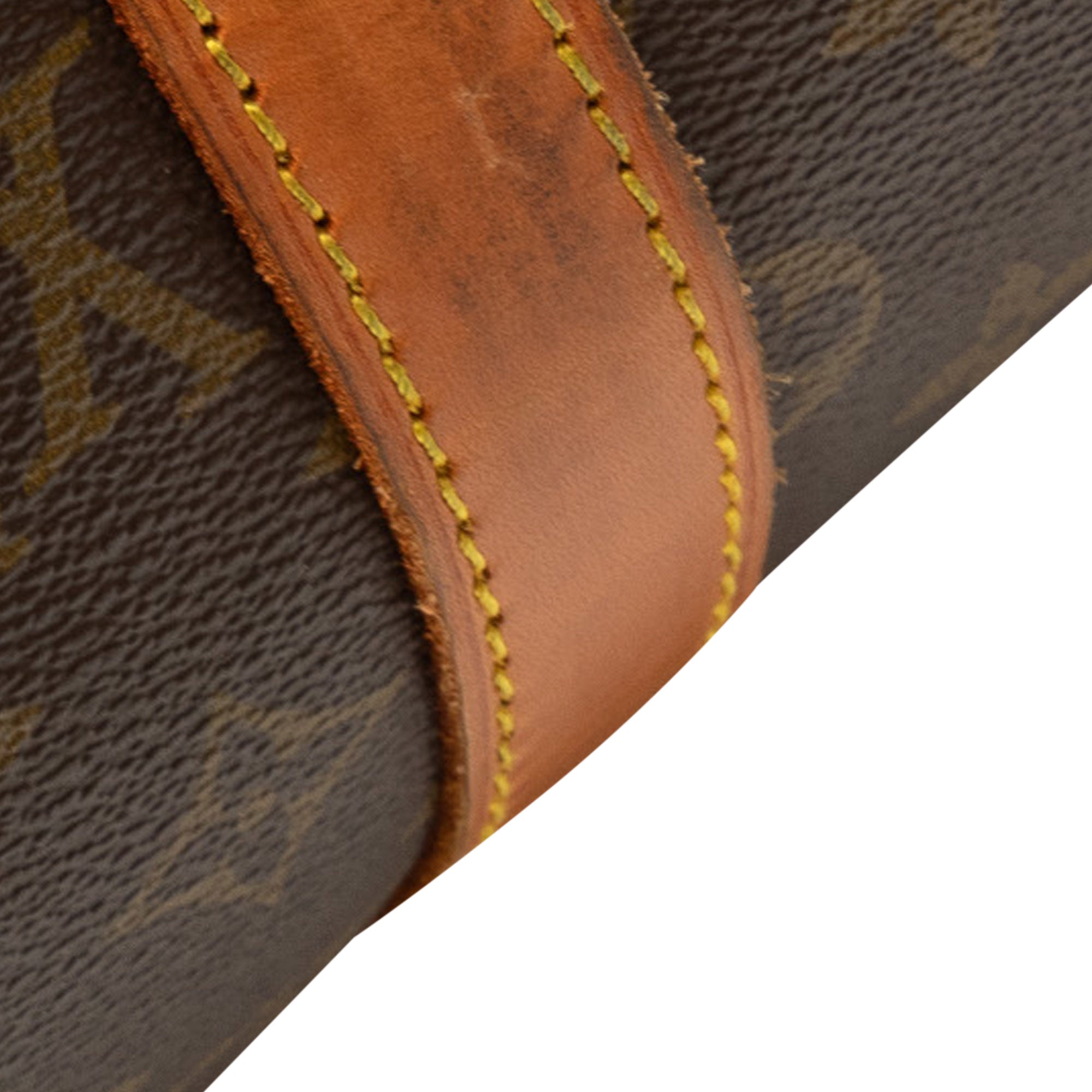 Brown Louis Vuitton Monogram Keepall 50 Travel Bag