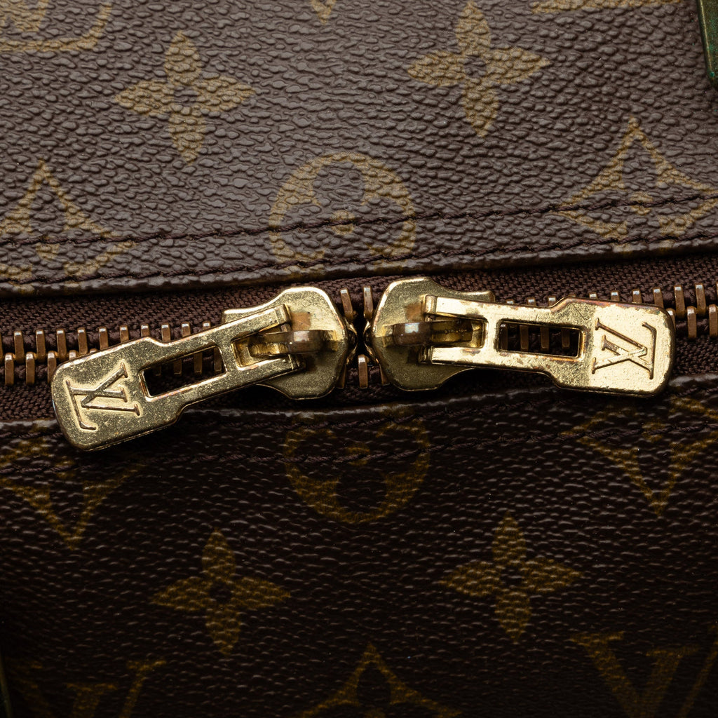 Brown Louis Vuitton Monogram Keepall 50 Travel Bag