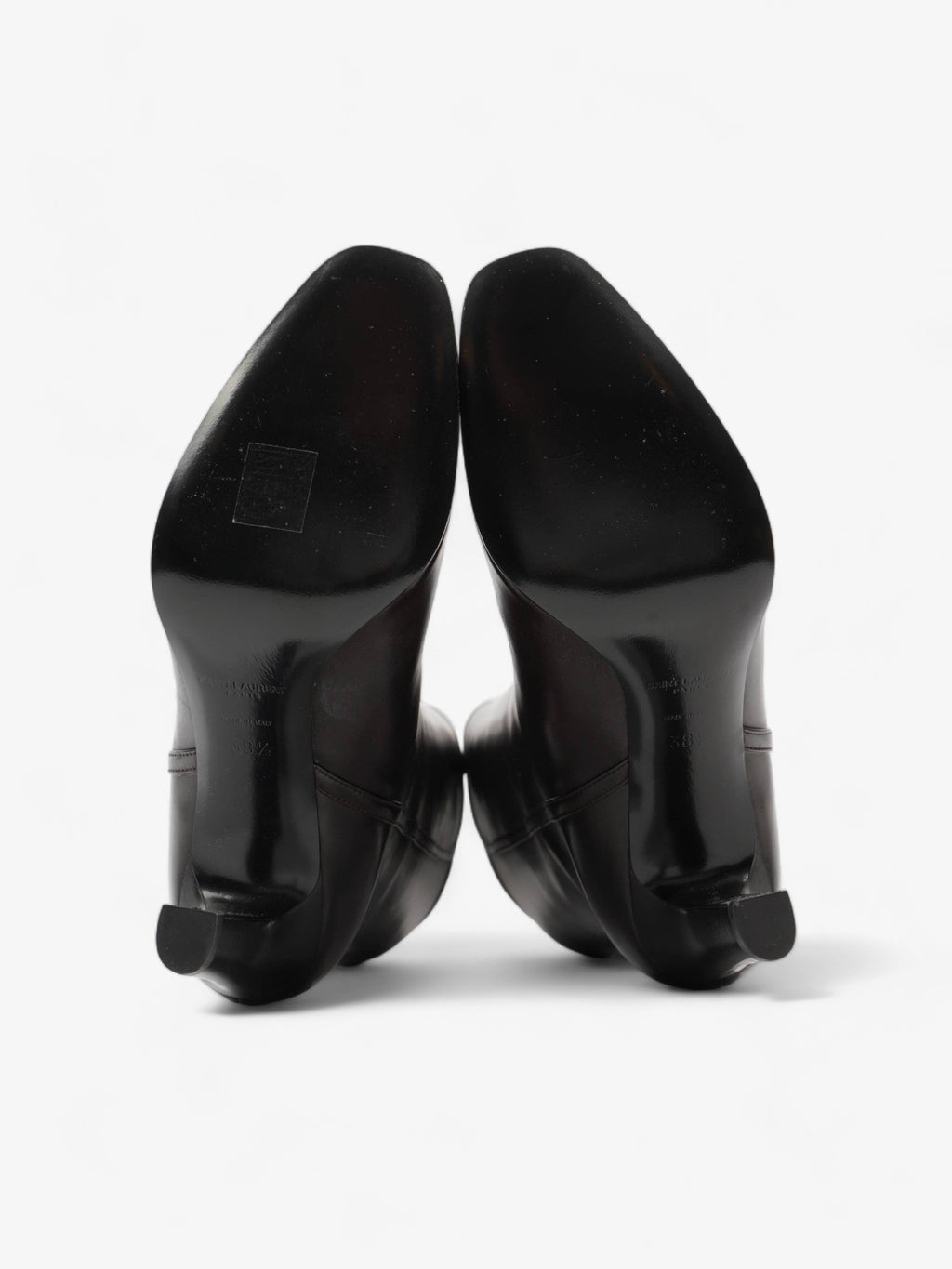 Saint Laurent Boots 110 Black Leather EU 38.5 UK 5.5