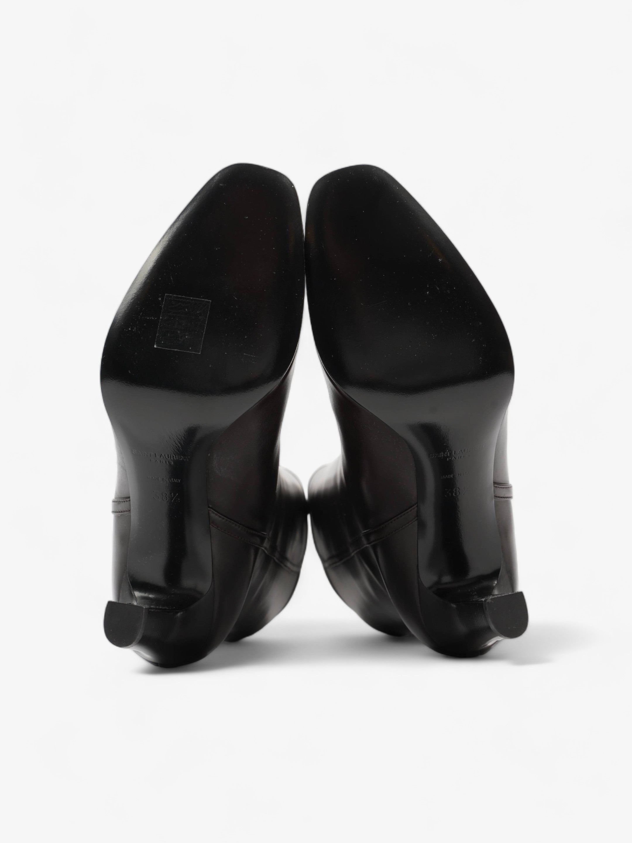 Saint Laurent Boots 110 Black Leather EU 38.5 UK 5.5
