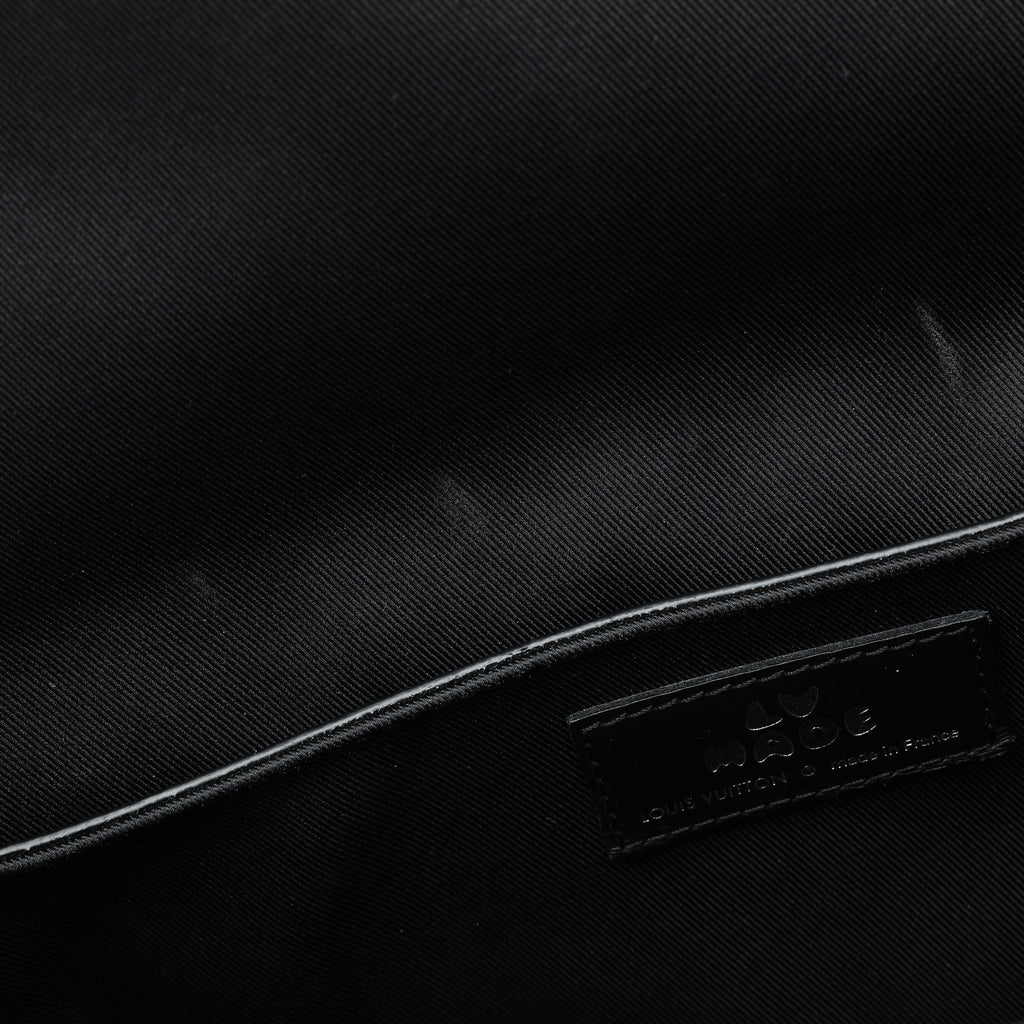 Black Louis Vuitton x Nigo Besace Tokyo Monogram Denim Taurillon Messenger Bag