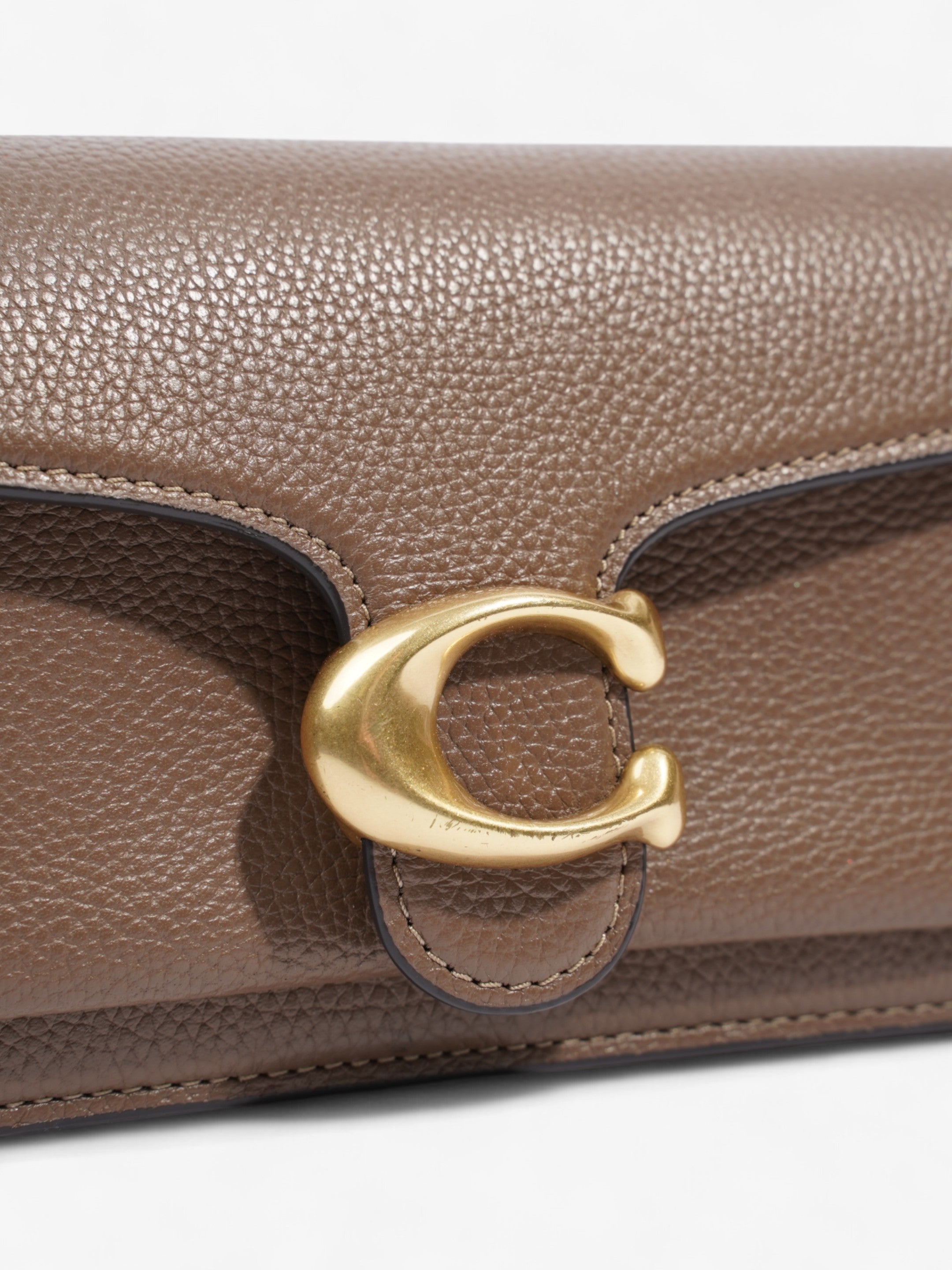 Coach Tabby Dark Stone Grained Leather 20