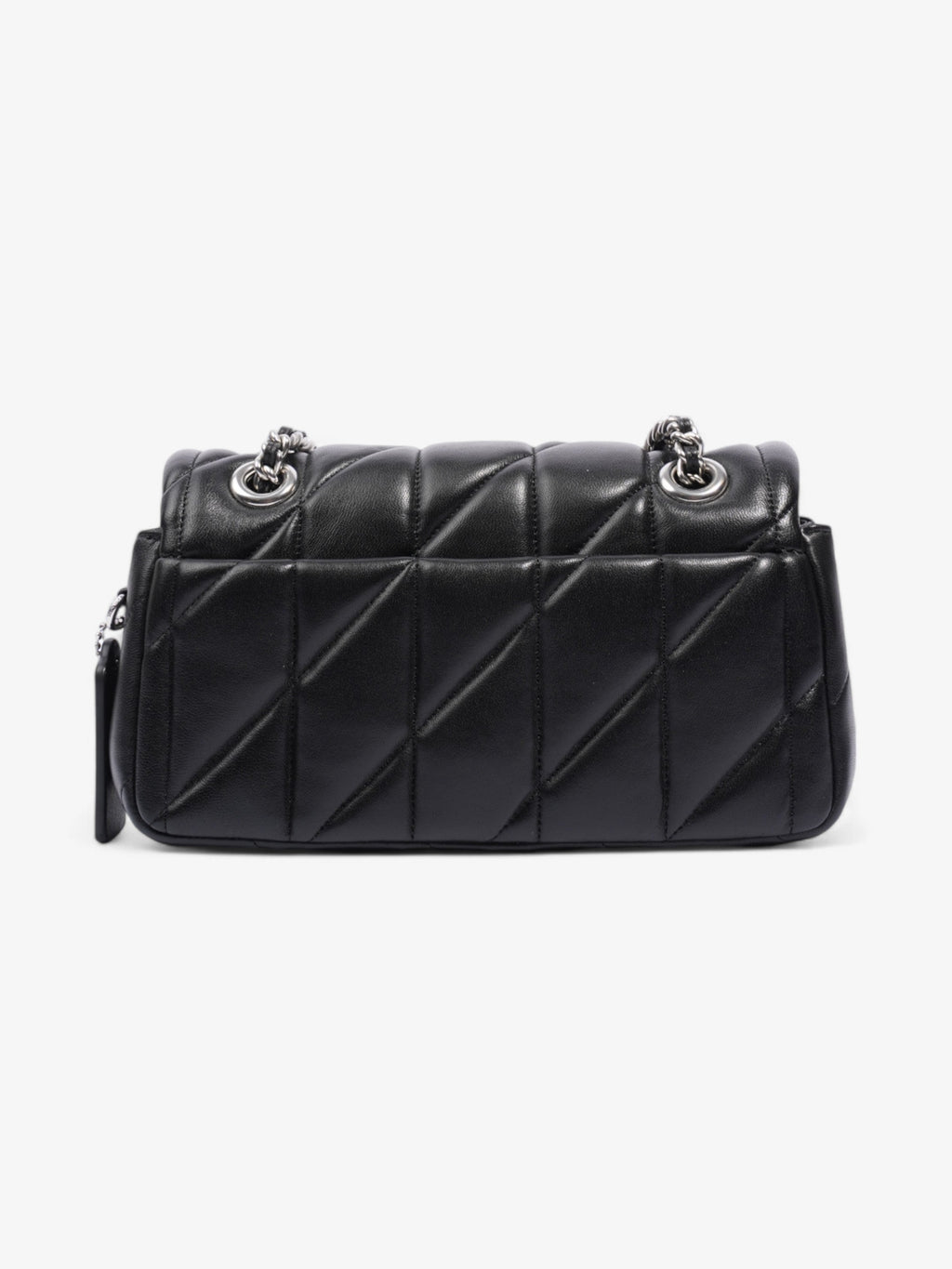 Coach Quilted Tabby Black Nappa Leather 20