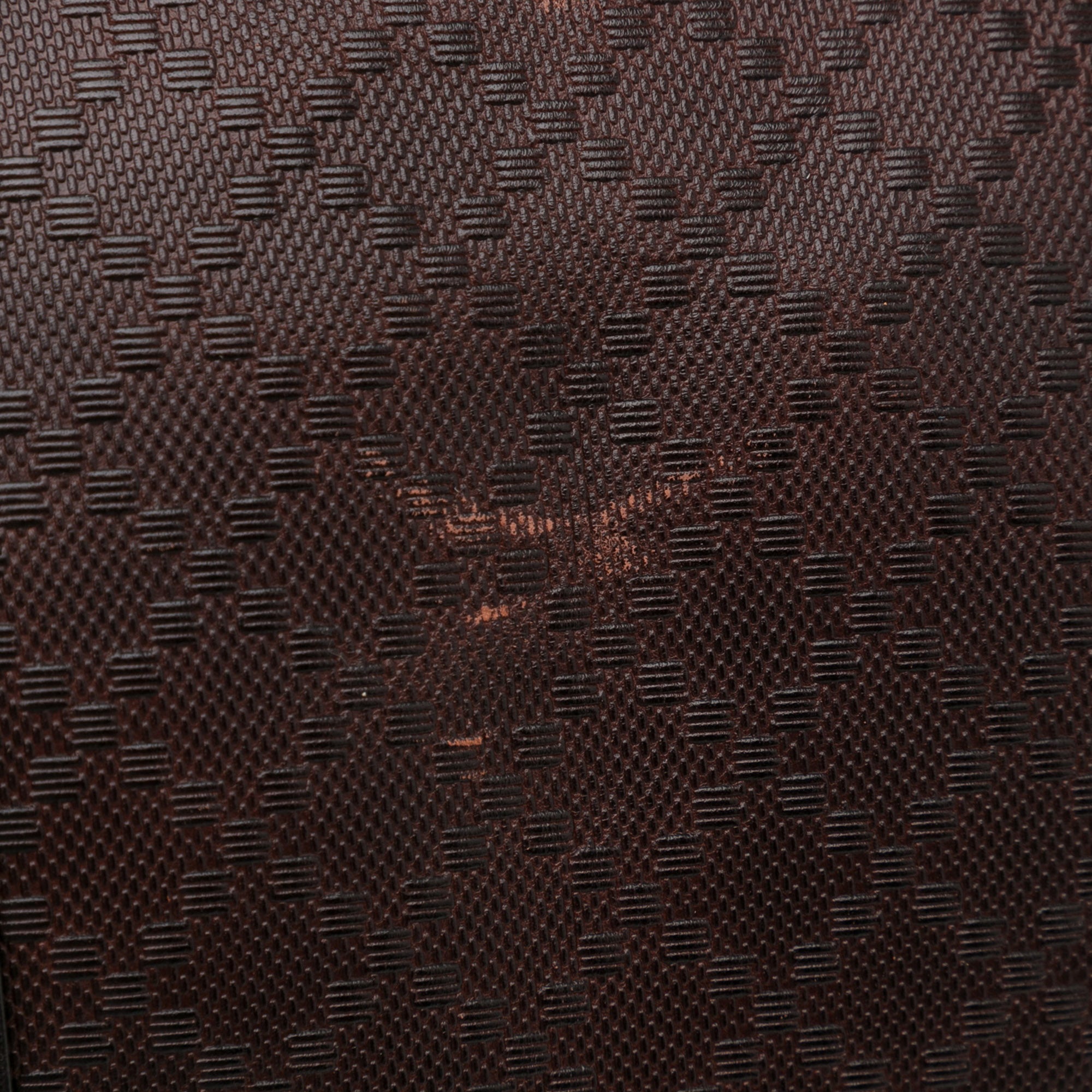 Gucci Travel Bag Large Brown Diamante Bright Brown