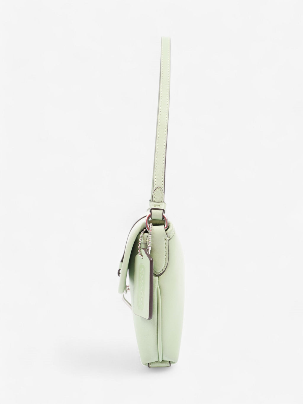 Coach Hamptons Bag Pale Pistachio Leather