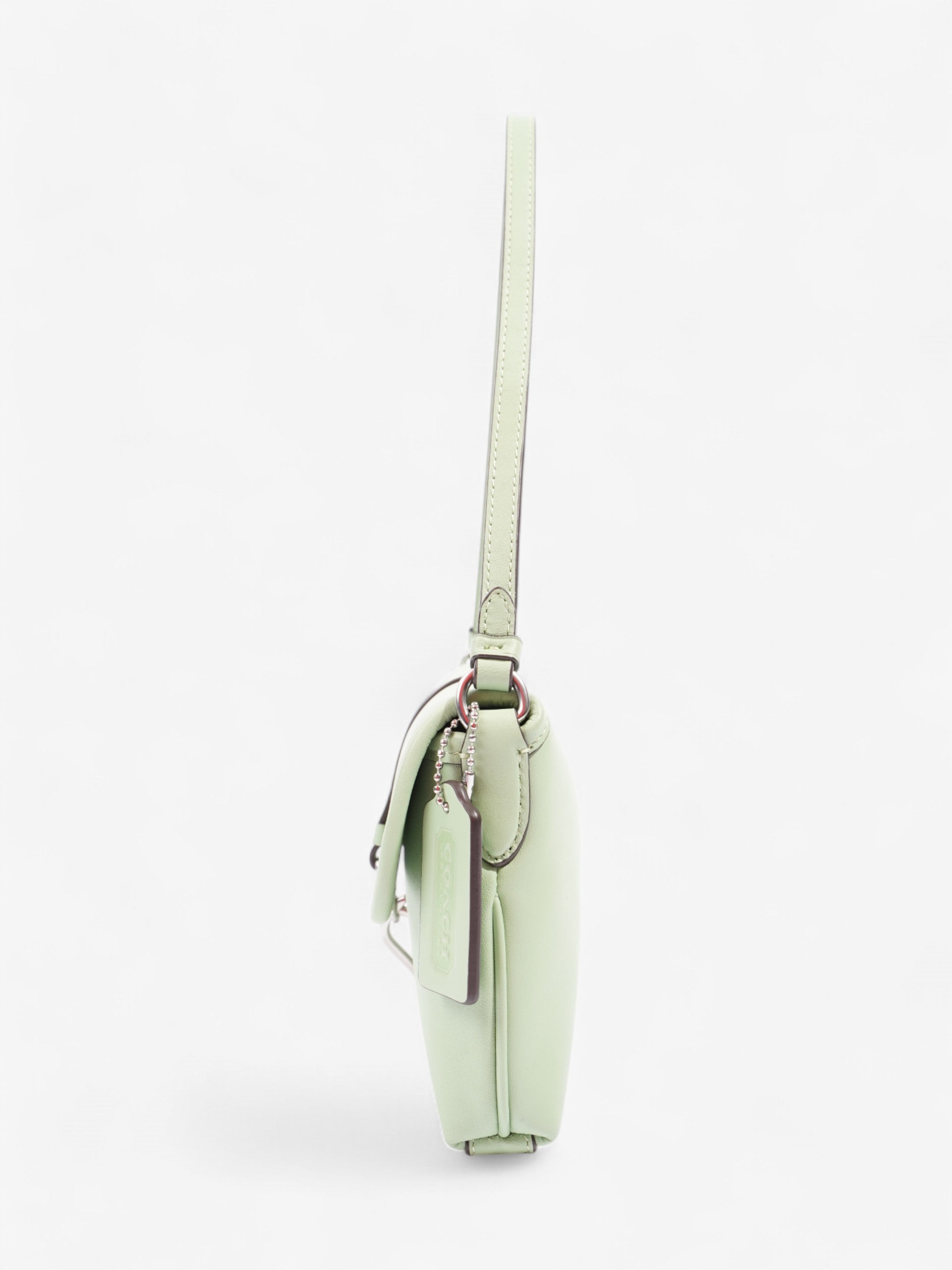 Coach Hamptons Bag Pale Pistachio Leather