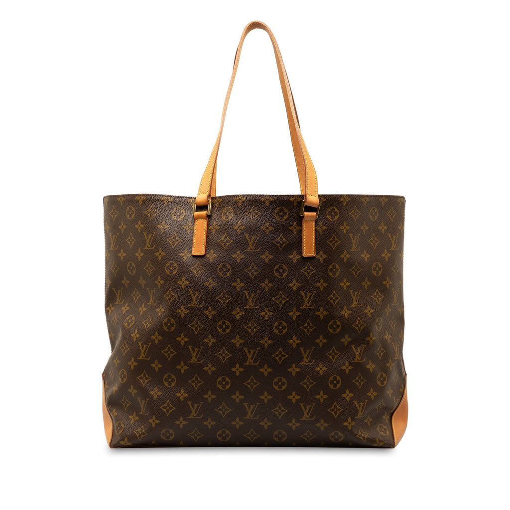 Brown Louis Vuitton Monogram Cabas Alto Tote Bag