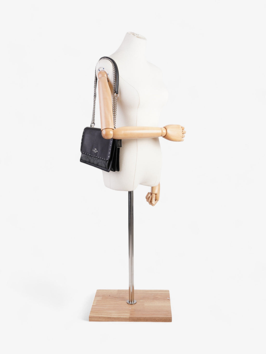 Coach Klare Bag Black Canvas