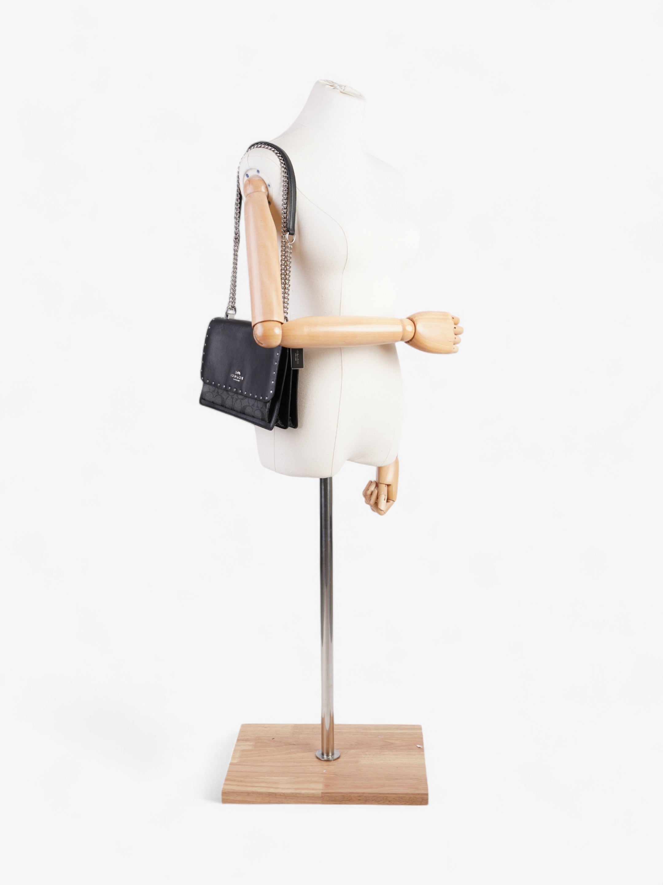 Coach Klare Bag Black Canvas