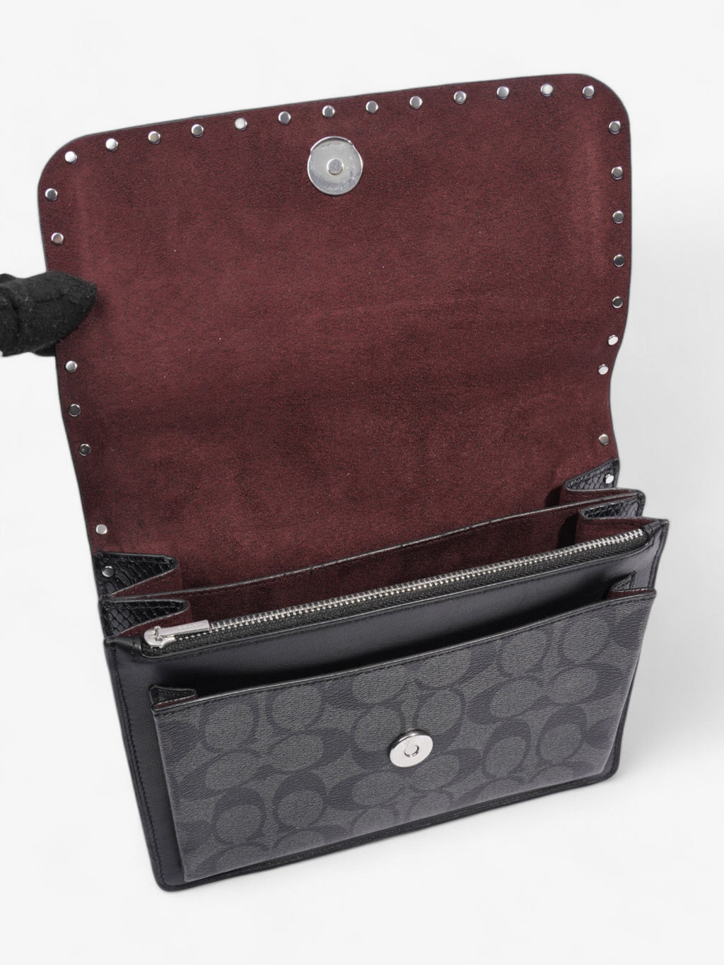Coach Klare Bag Black Canvas