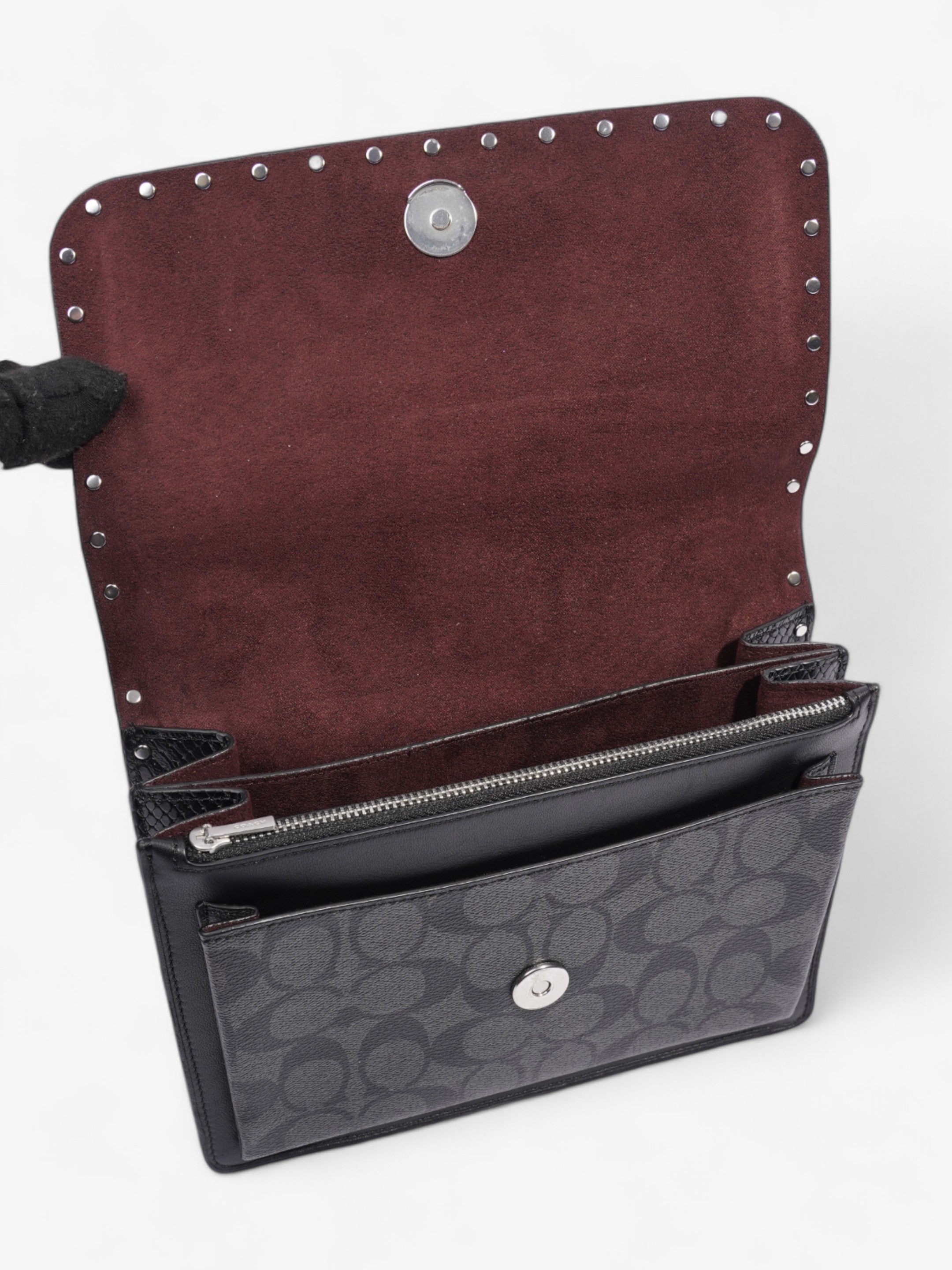 Coach Klare Bag Black Canvas