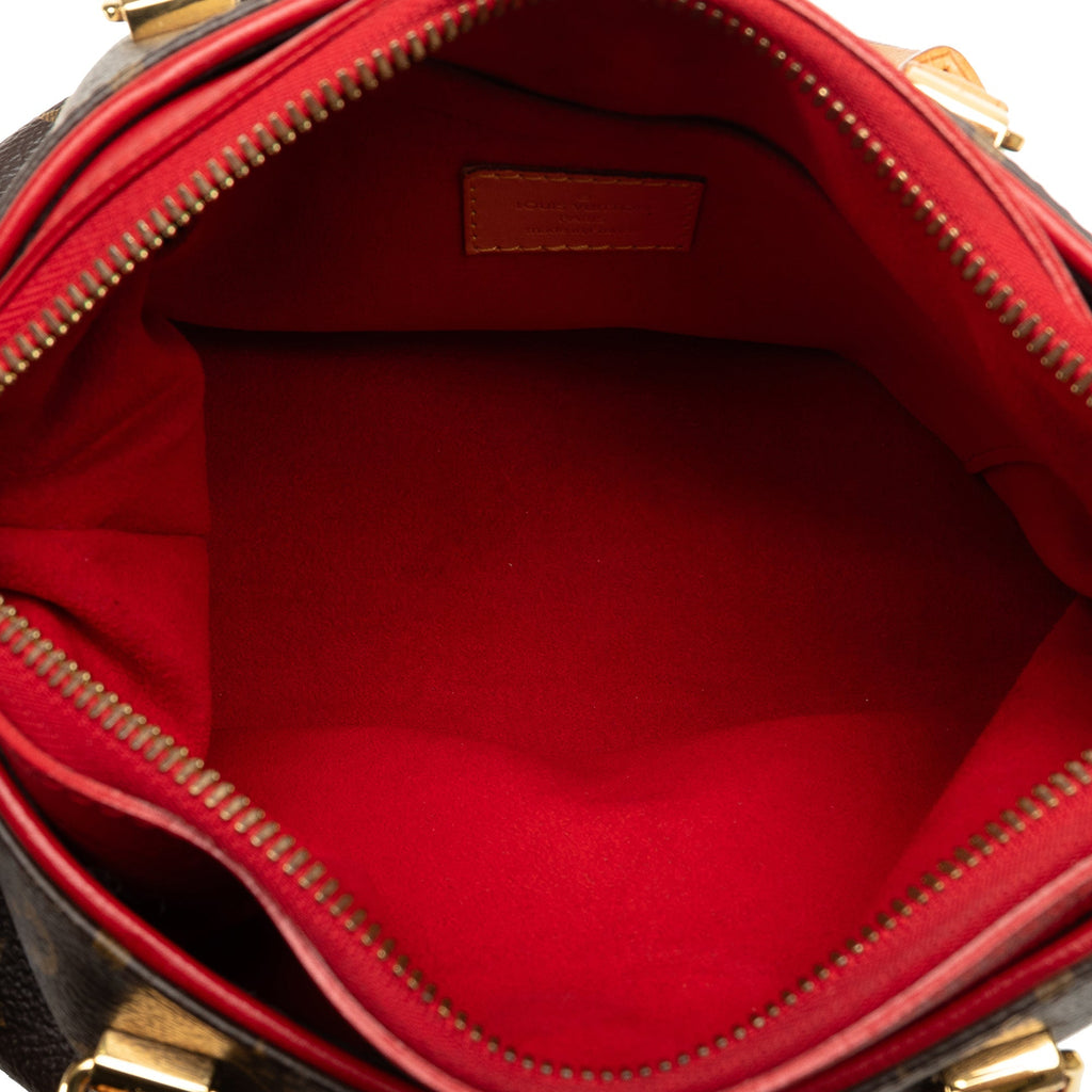 Brown Louis Vuitton Monogram Pallas BB Satchel