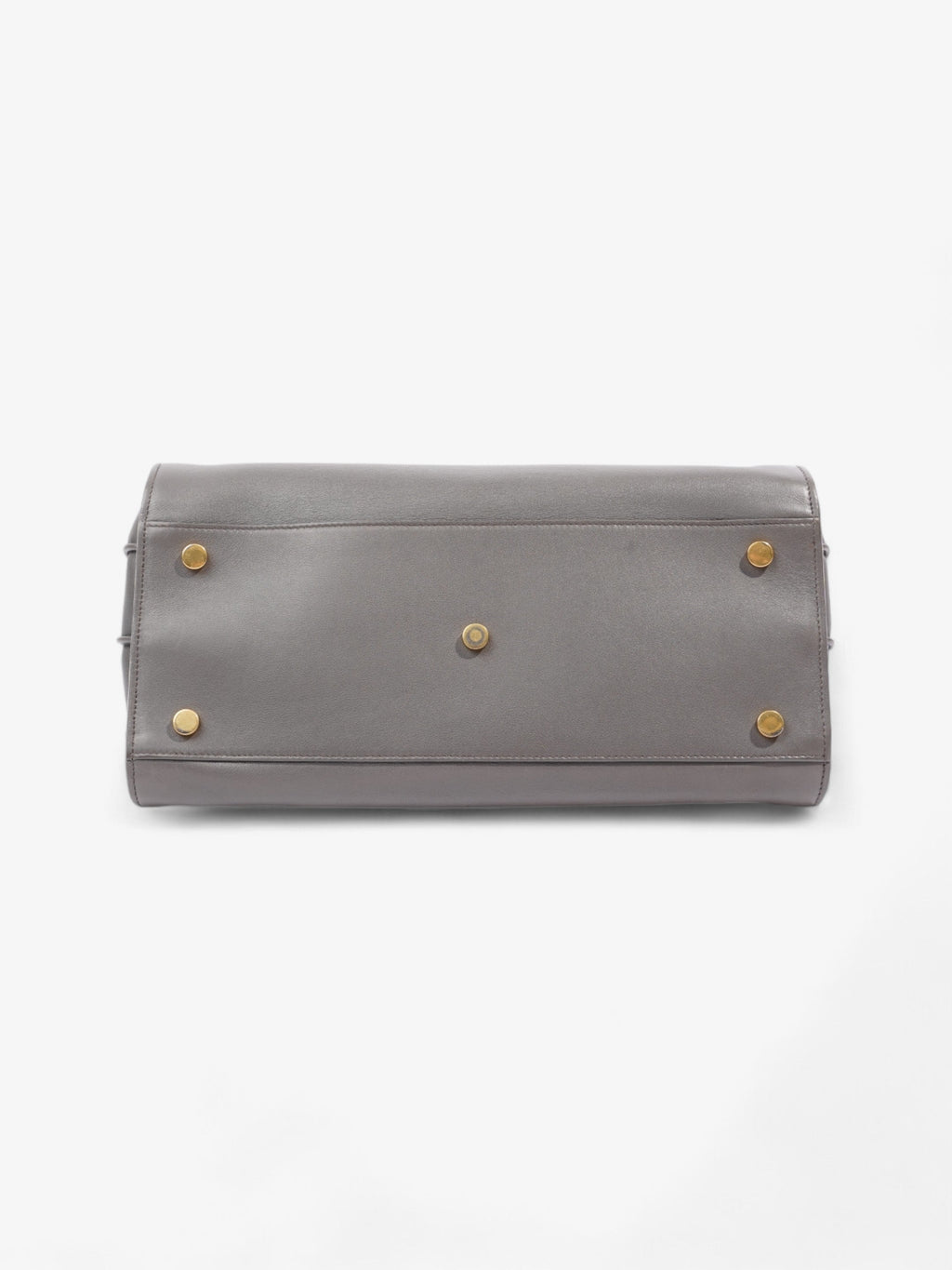 Saint Laurent Sac De Jour Grey Lambskin Leather Small