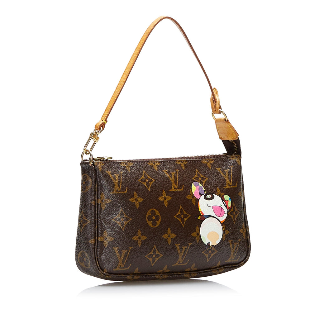 Louis Vuitton x Takashi Murakami Panda Pochette Accessoires Monogram Canvas