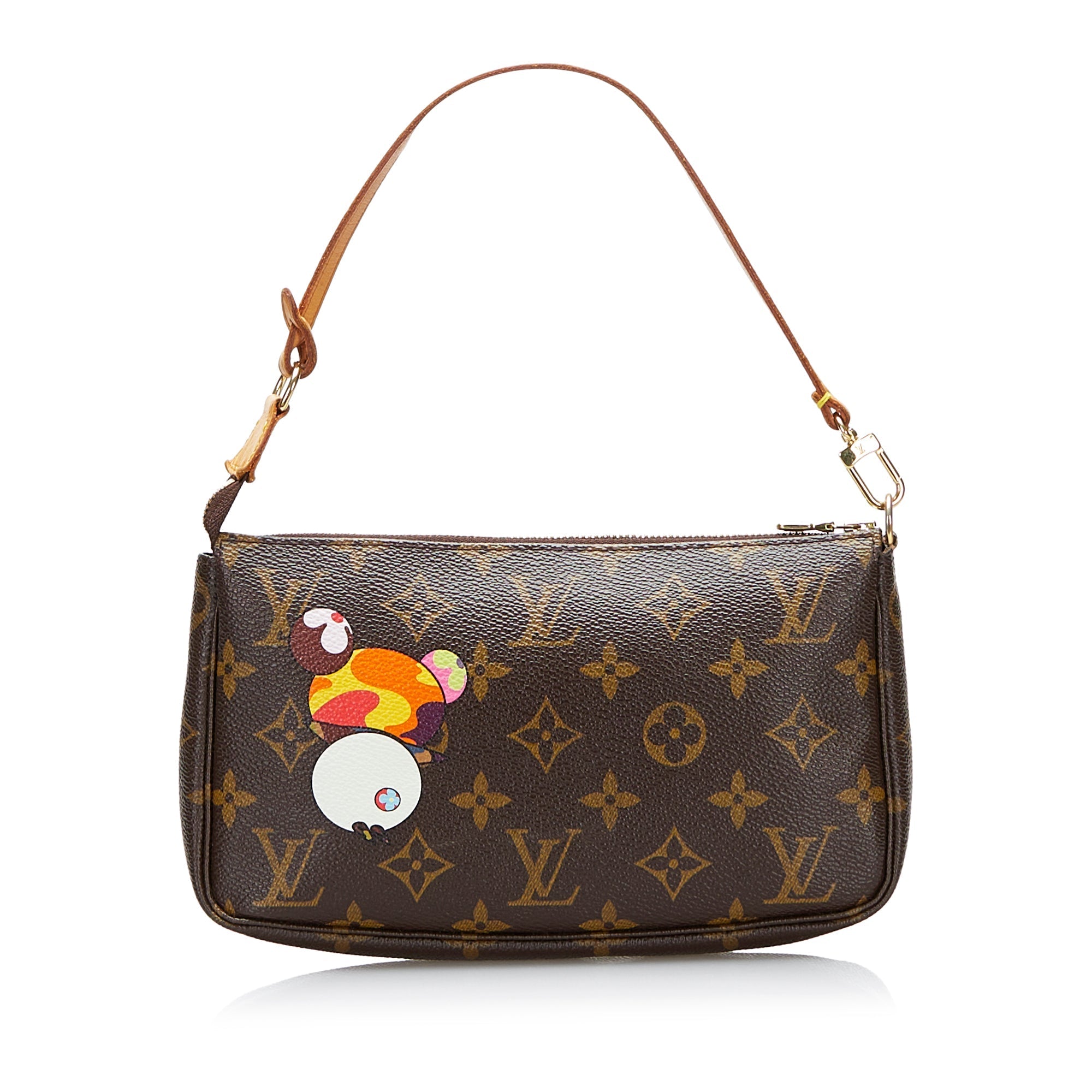 Louis Vuitton x Takashi Murakami Panda Pochette Accessoires Monogram Canvas