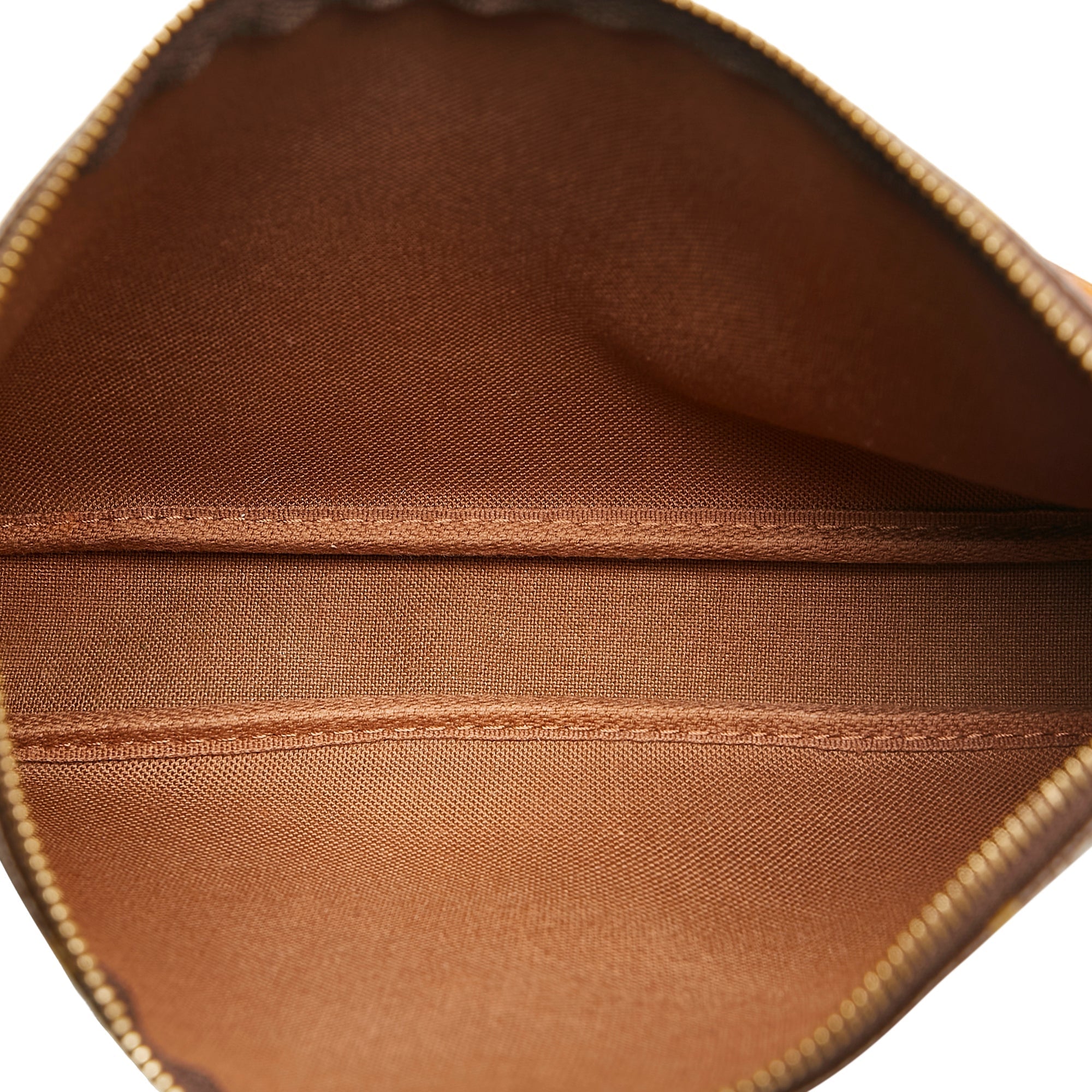 Brown Louis Vuitton Monogram Pochette Accessoires Takashi Murakami Panda Baguette