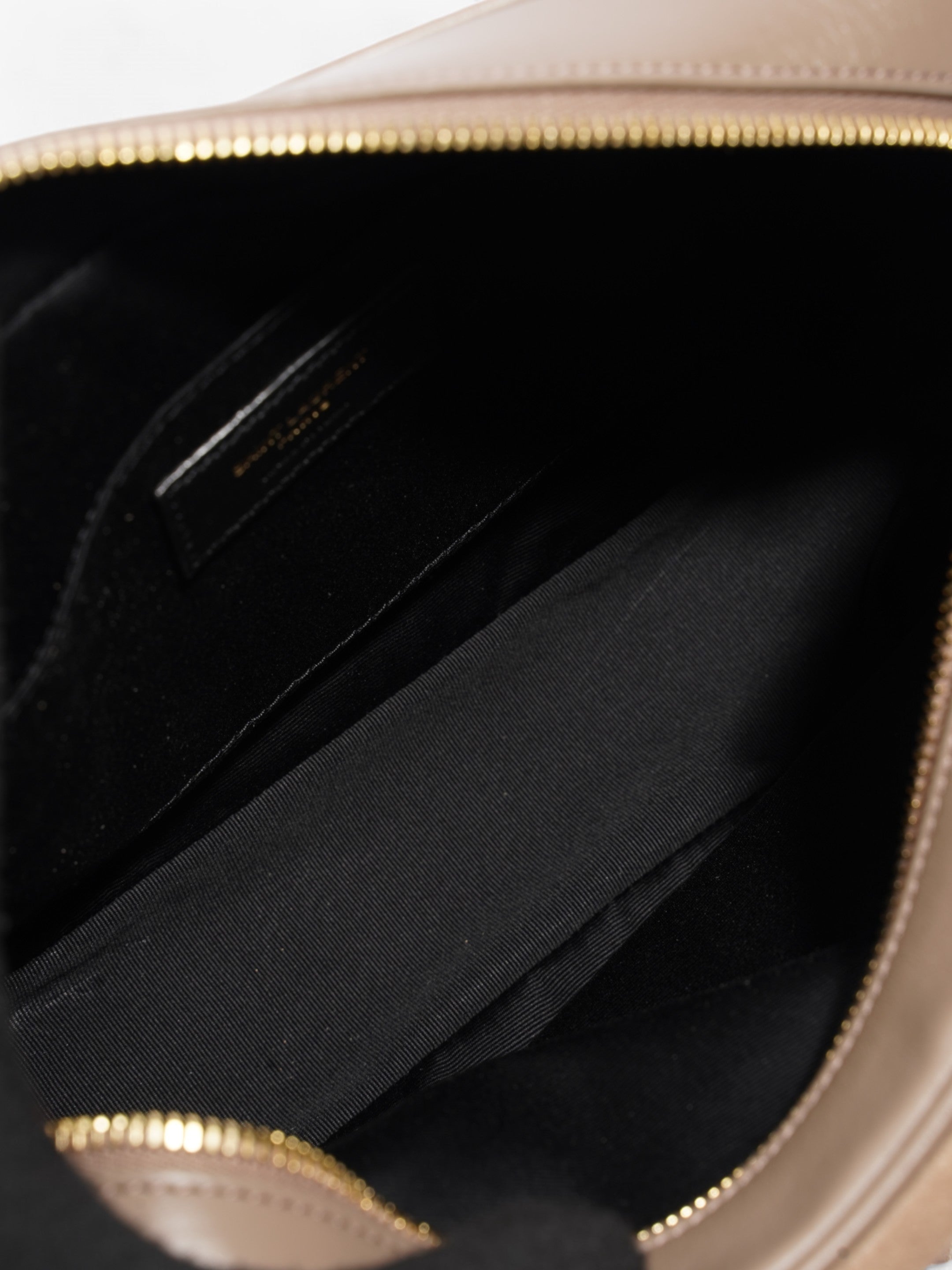 Saint Laurent Lou Camera Bag Taupe Suede