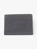 Burberry Embossed Card holder Grey Embossed Leather