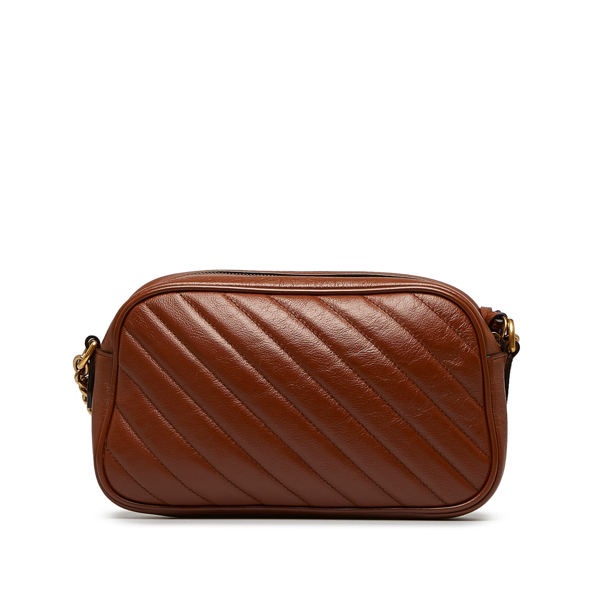 Gucci GG Marmont Small Brown MatelassÃƒÆ’Ã‚Â©