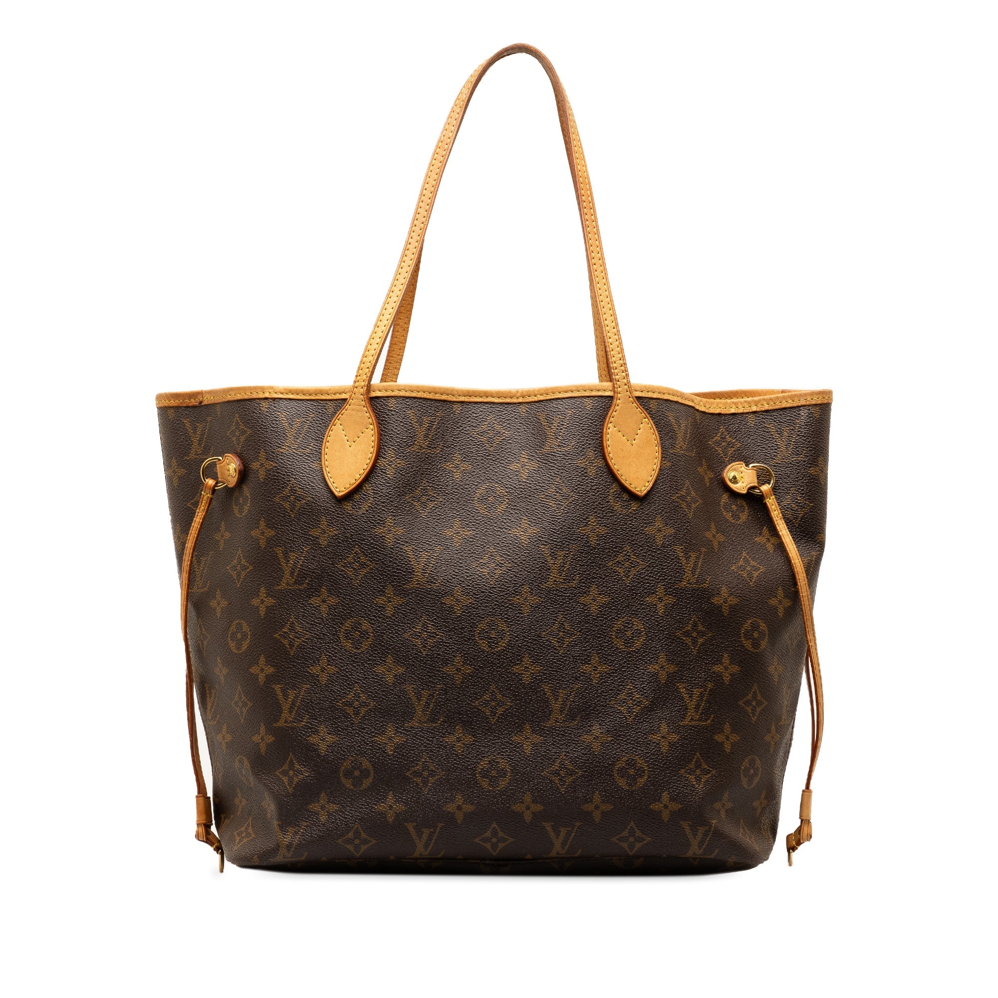 Brown Louis Vuitton Monogram Neverfull MM Tote Bag
