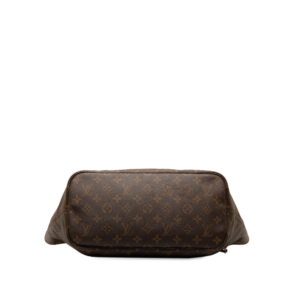 Brown Louis Vuitton Monogram Neverfull MM Tote Bag