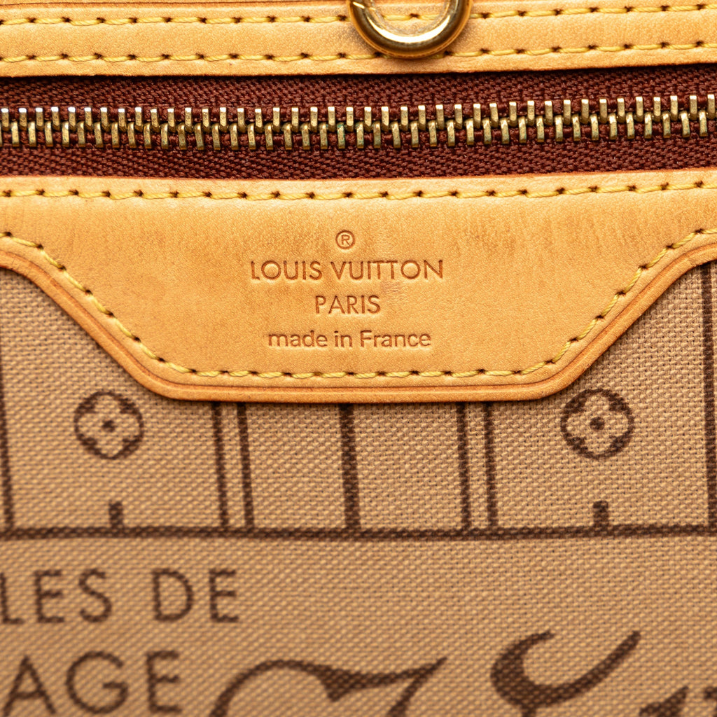 Brown Louis Vuitton Monogram Neverfull MM Tote Bag