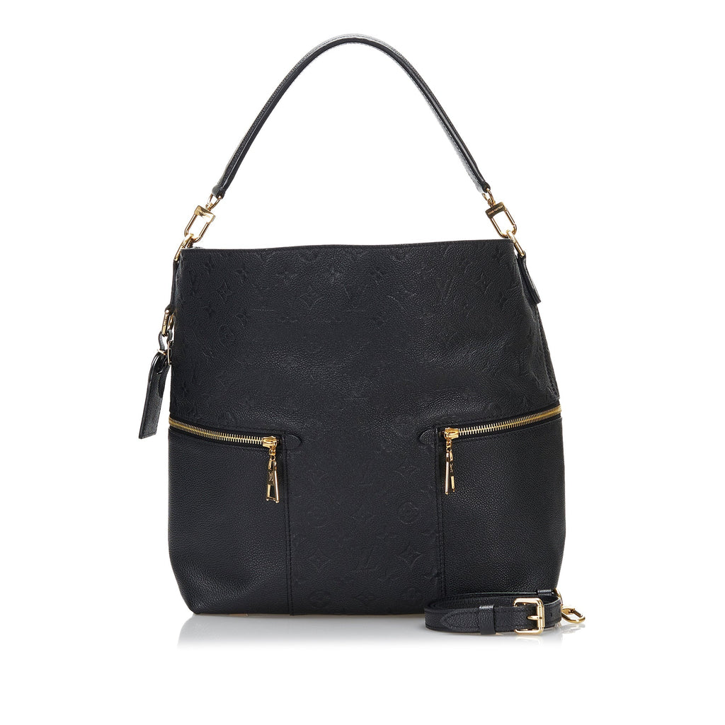 Louis Vuitton Melie Black Monogram Empreinte