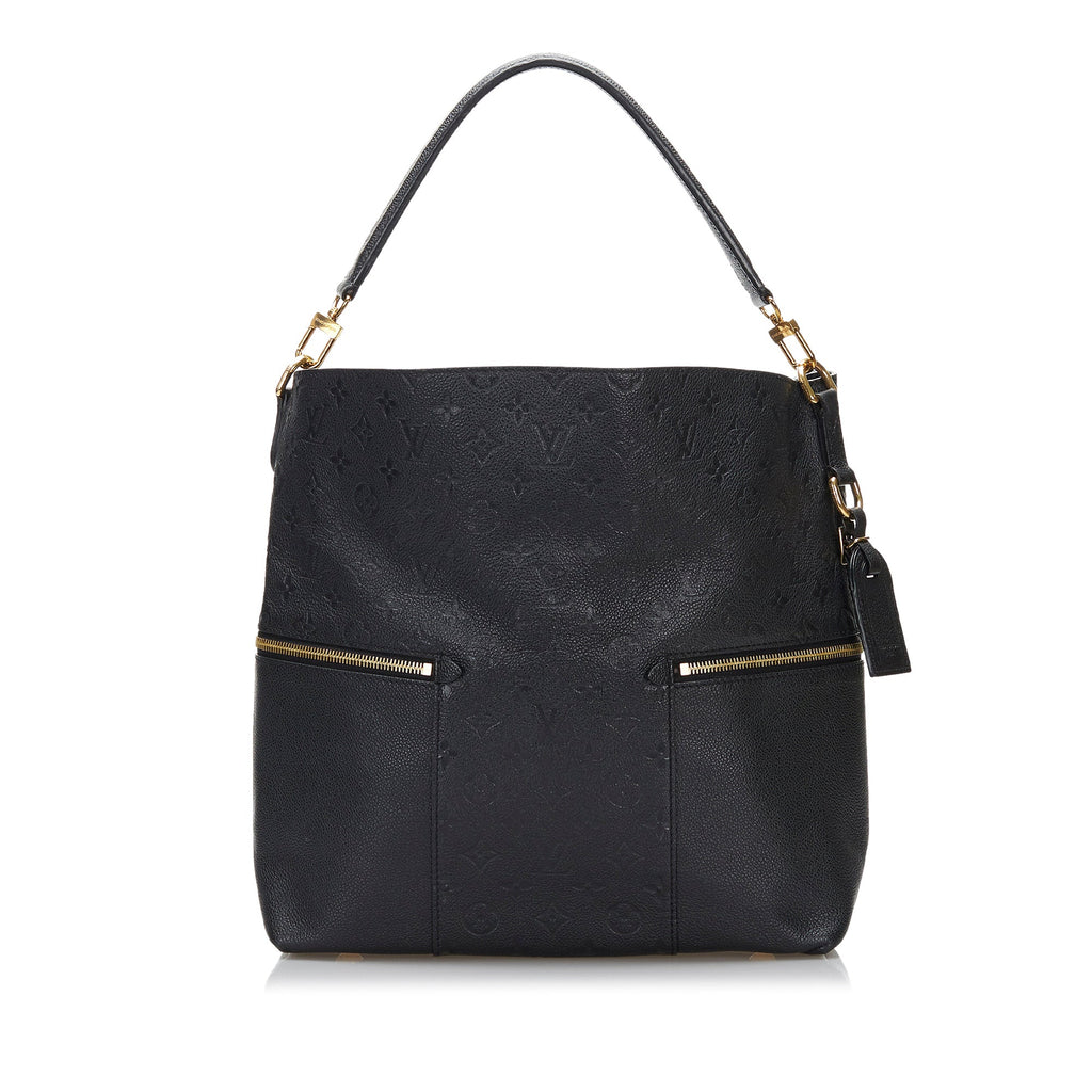 Louis Vuitton Melie Black Monogram Empreinte