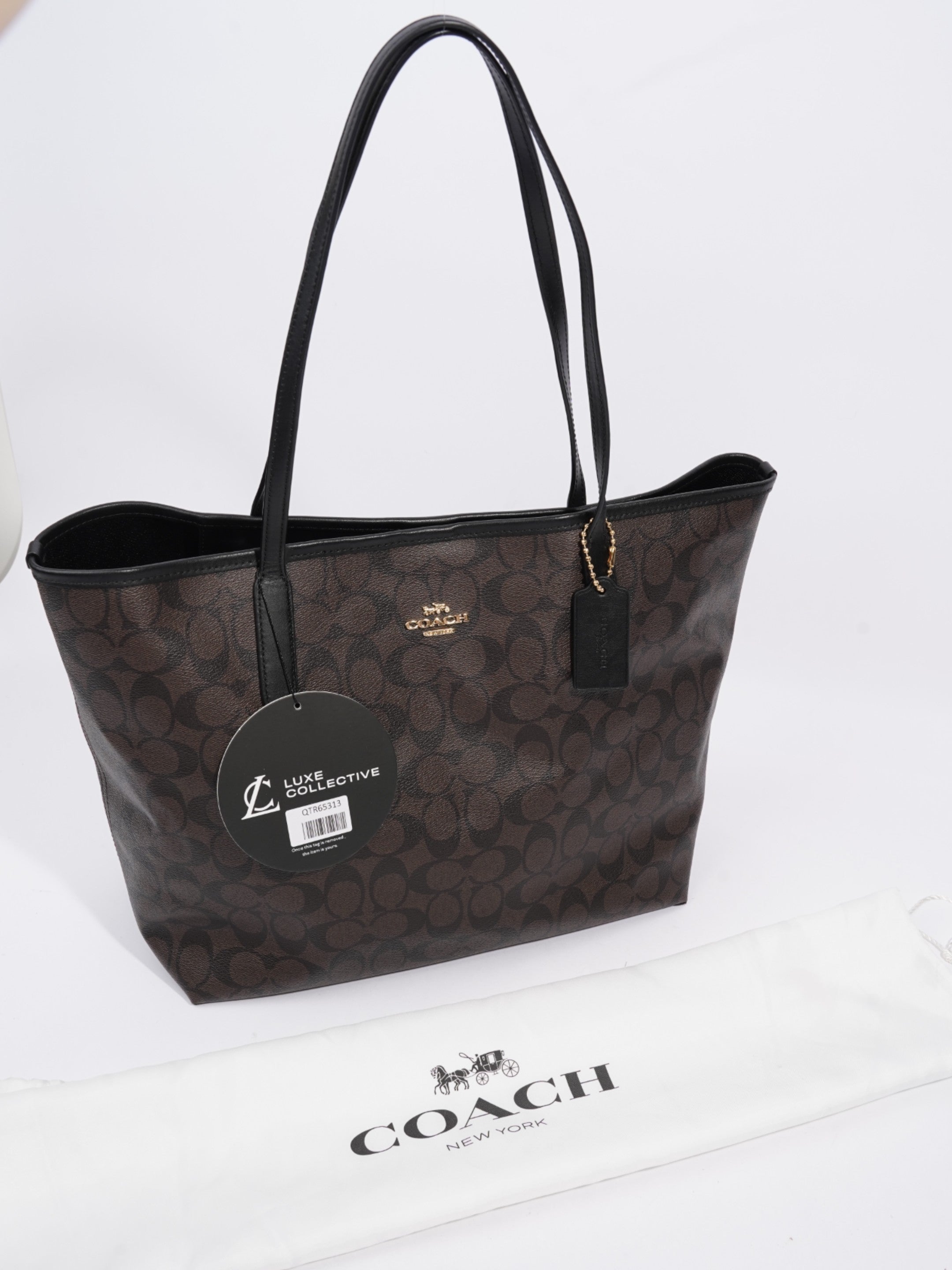 Coach Nina Brown / Black Canvas