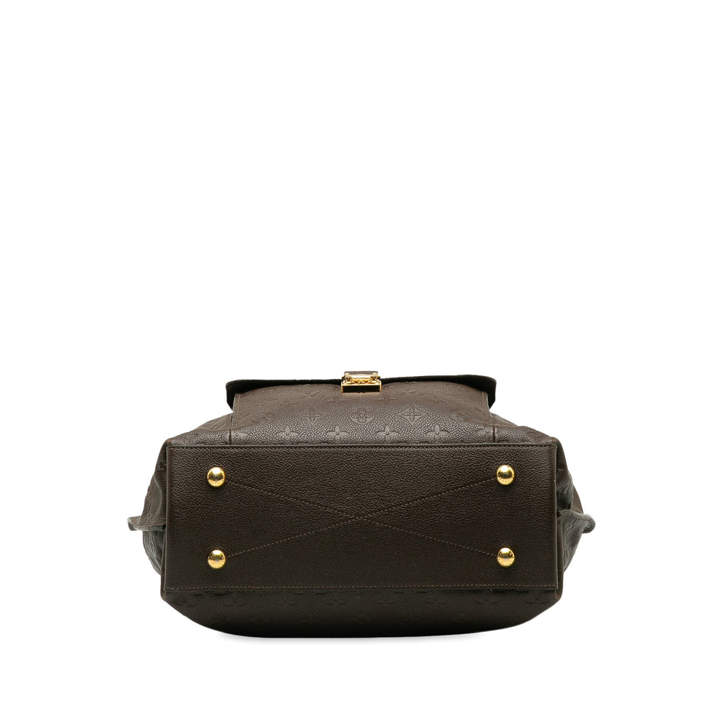 Brown Louis Vuitton Monogram Empreinte Metis Hobo Satchel
