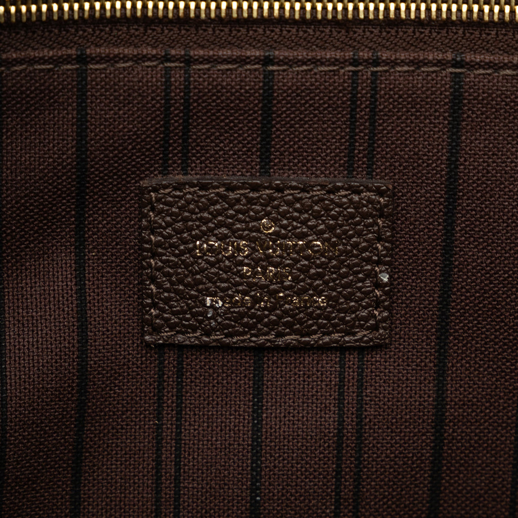 Brown Louis Vuitton Monogram Empreinte Metis Hobo Satchel
